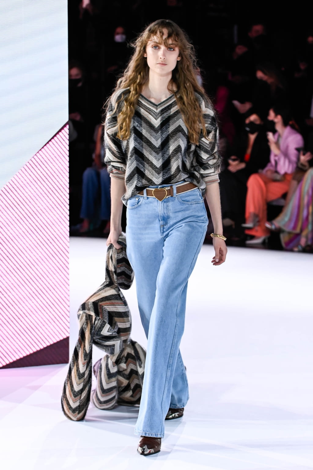 Fashion Week Milan Fall/Winter 2022 look 8 de la collection Missoni womenswear