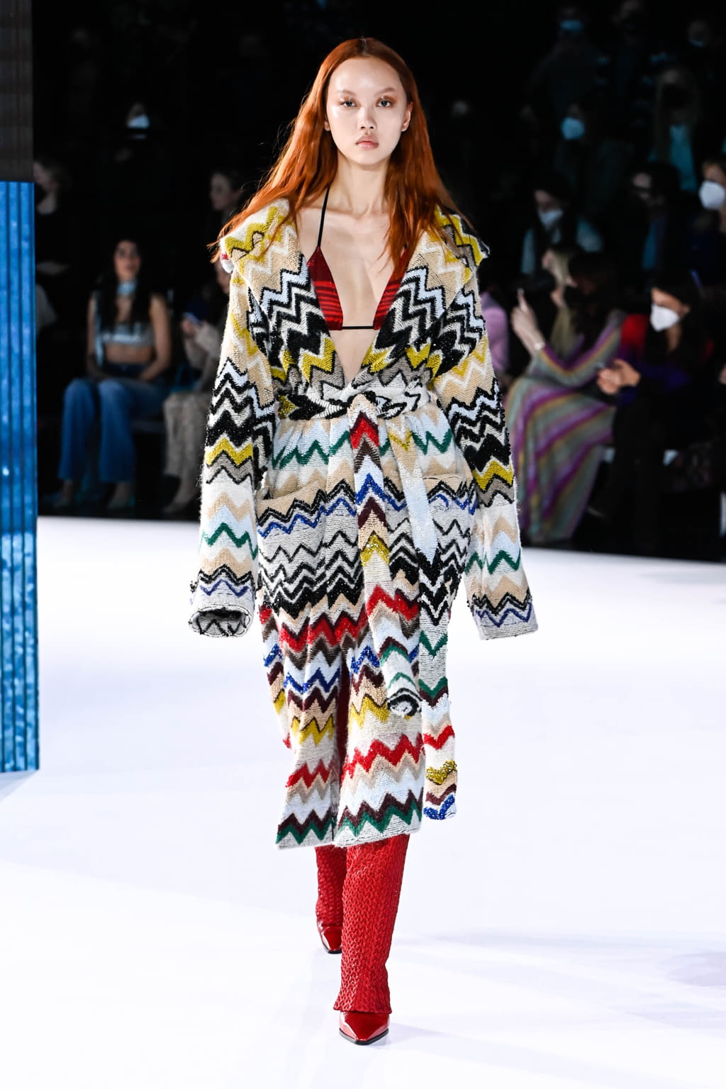 Fashion Week Milan Fall/Winter 2022 look 16 from the Missoni collection womenswear