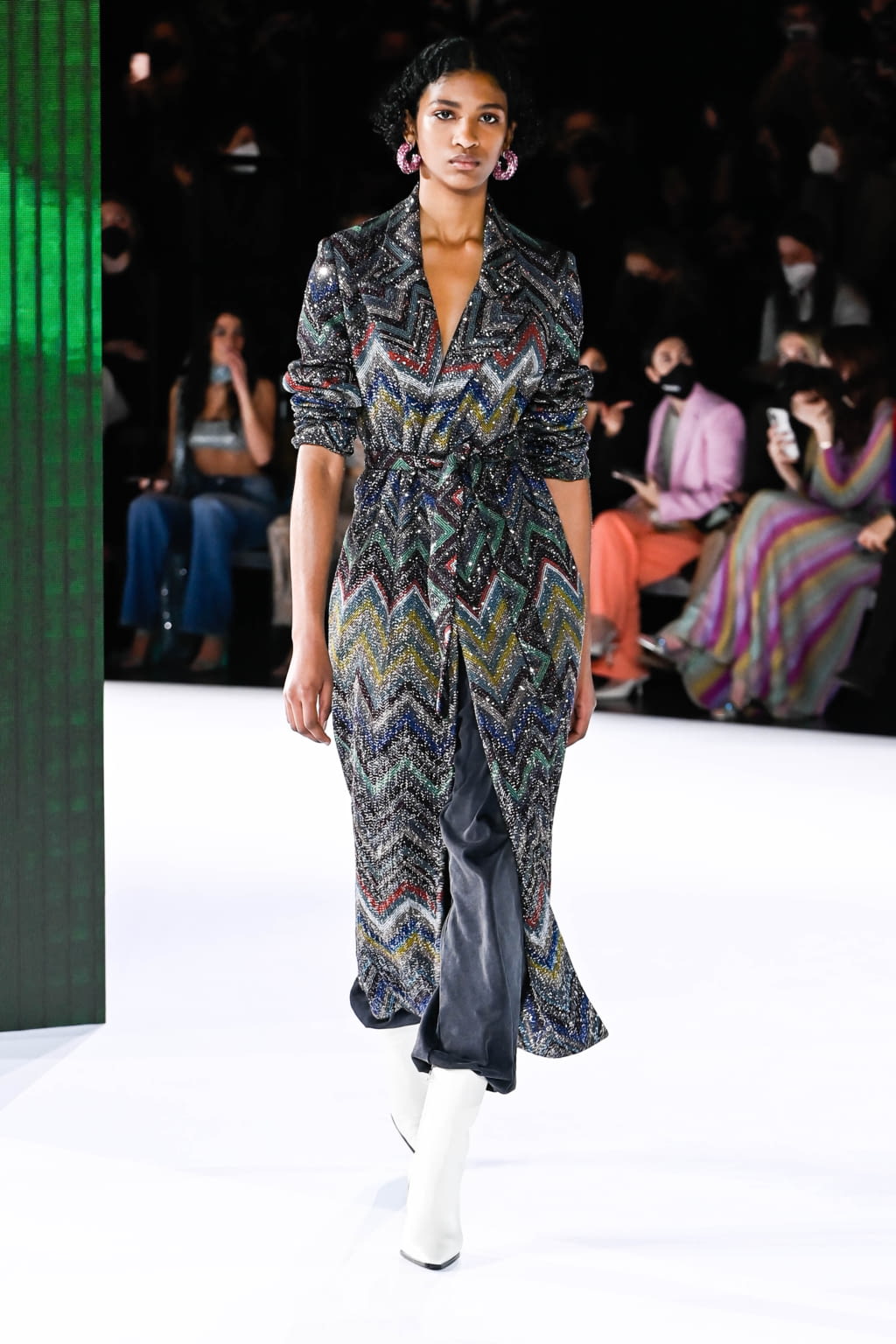 Fashion Week Milan Fall/Winter 2022 look 26 from the Missoni collection 女装