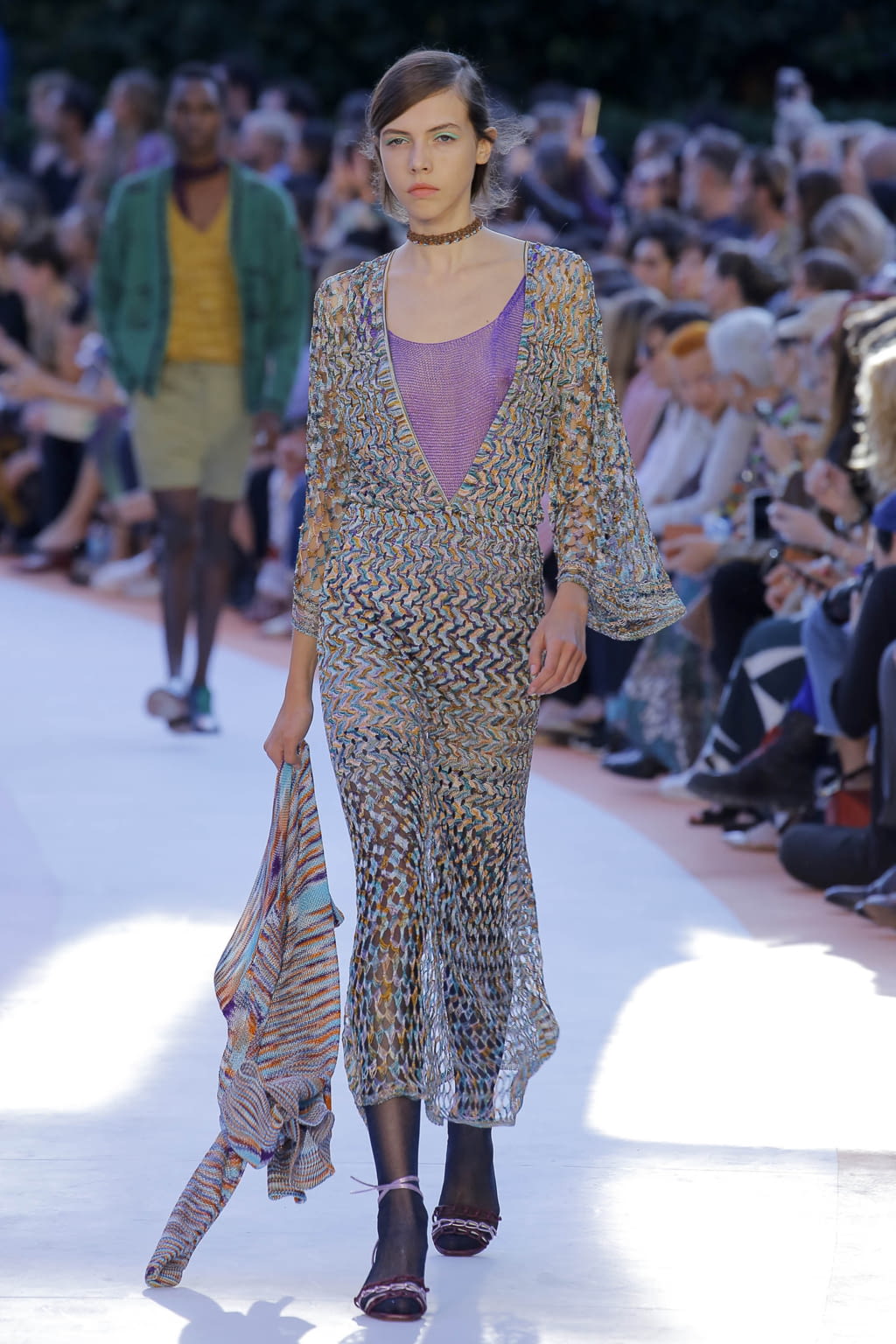 Fashion Week Milan Spring/Summer 2018 look 32 from the Missoni collection womenswear