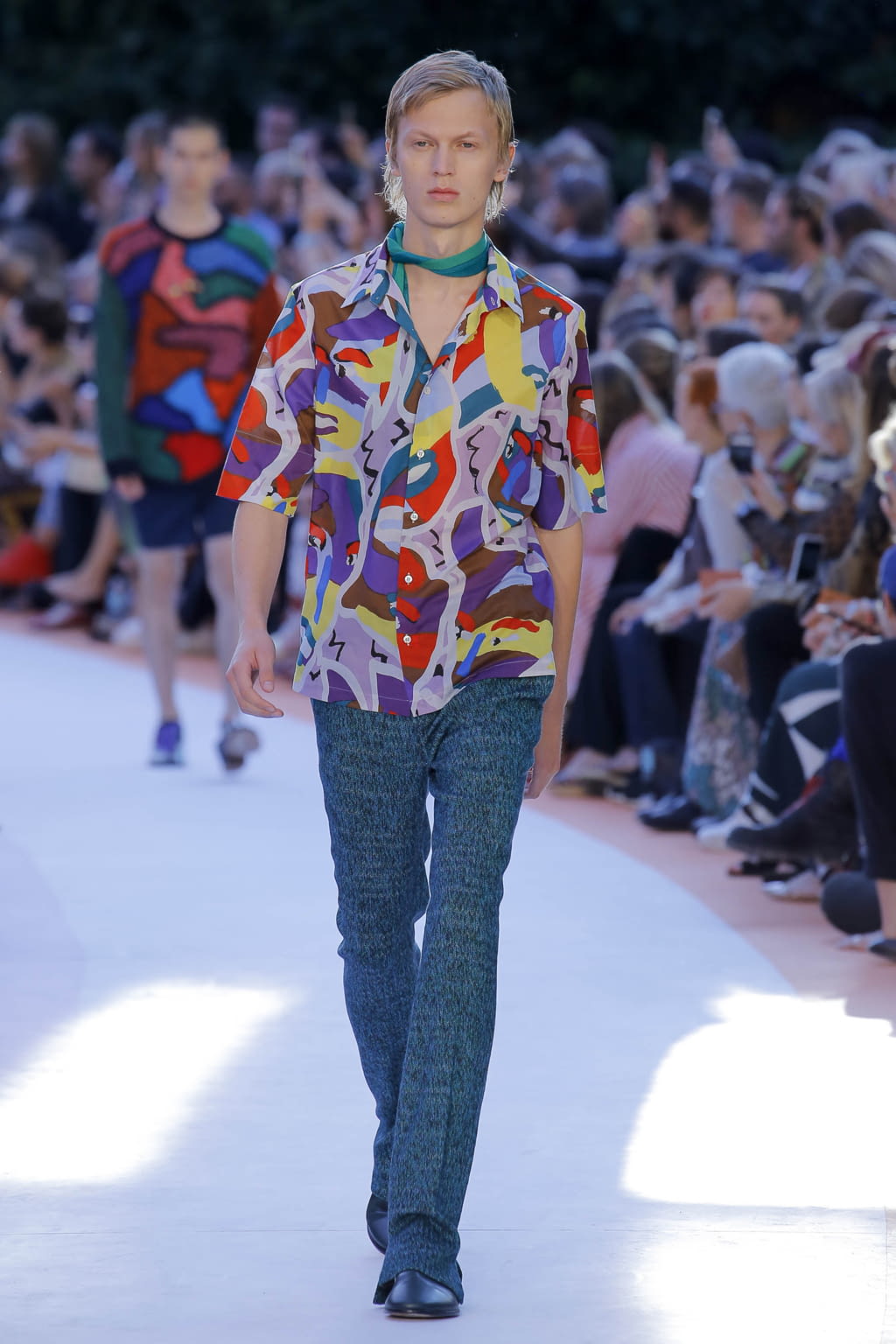 Fashion Week Milan Spring/Summer 2018 look 34 from the Missoni collection 女装