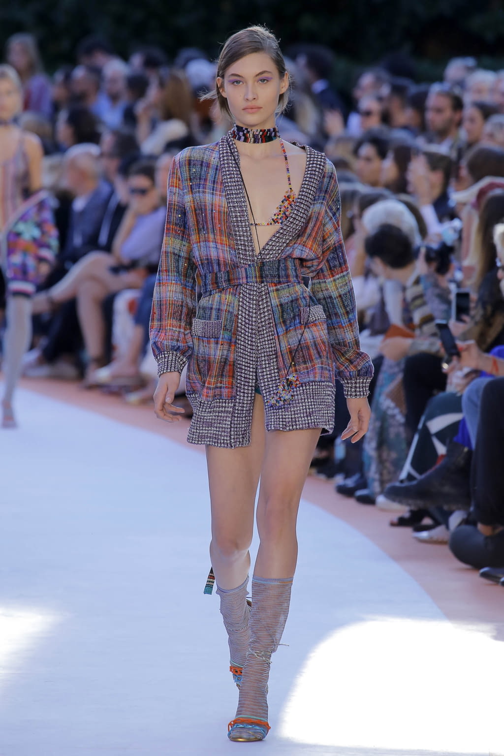 Fashion Week Milan Spring/Summer 2018 look 46 from the Missoni collection 女装