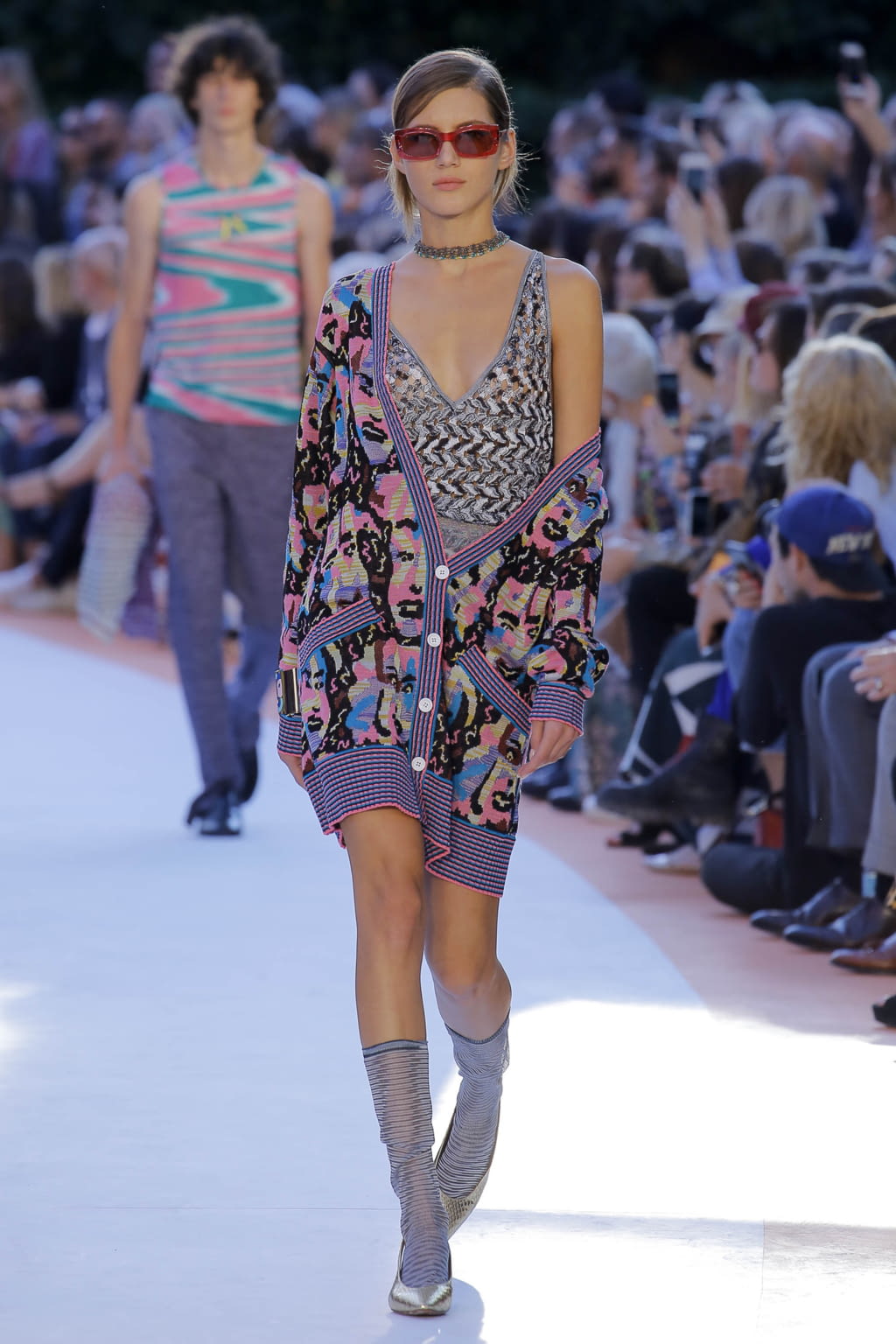 Fashion Week Milan Spring/Summer 2018 look 49 from the Missoni collection womenswear