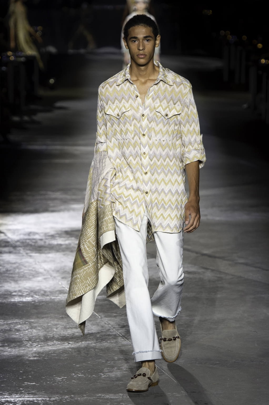 Fashion Week Milan Spring/Summer 2019 look 19 from the Missoni collection 女装