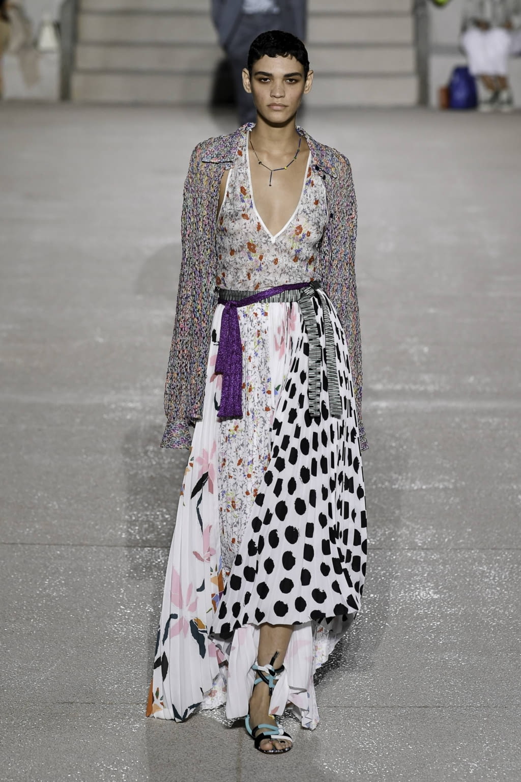 Fashion Week Milan Spring/Summer 2020 look 7 from the Missoni collection 女装