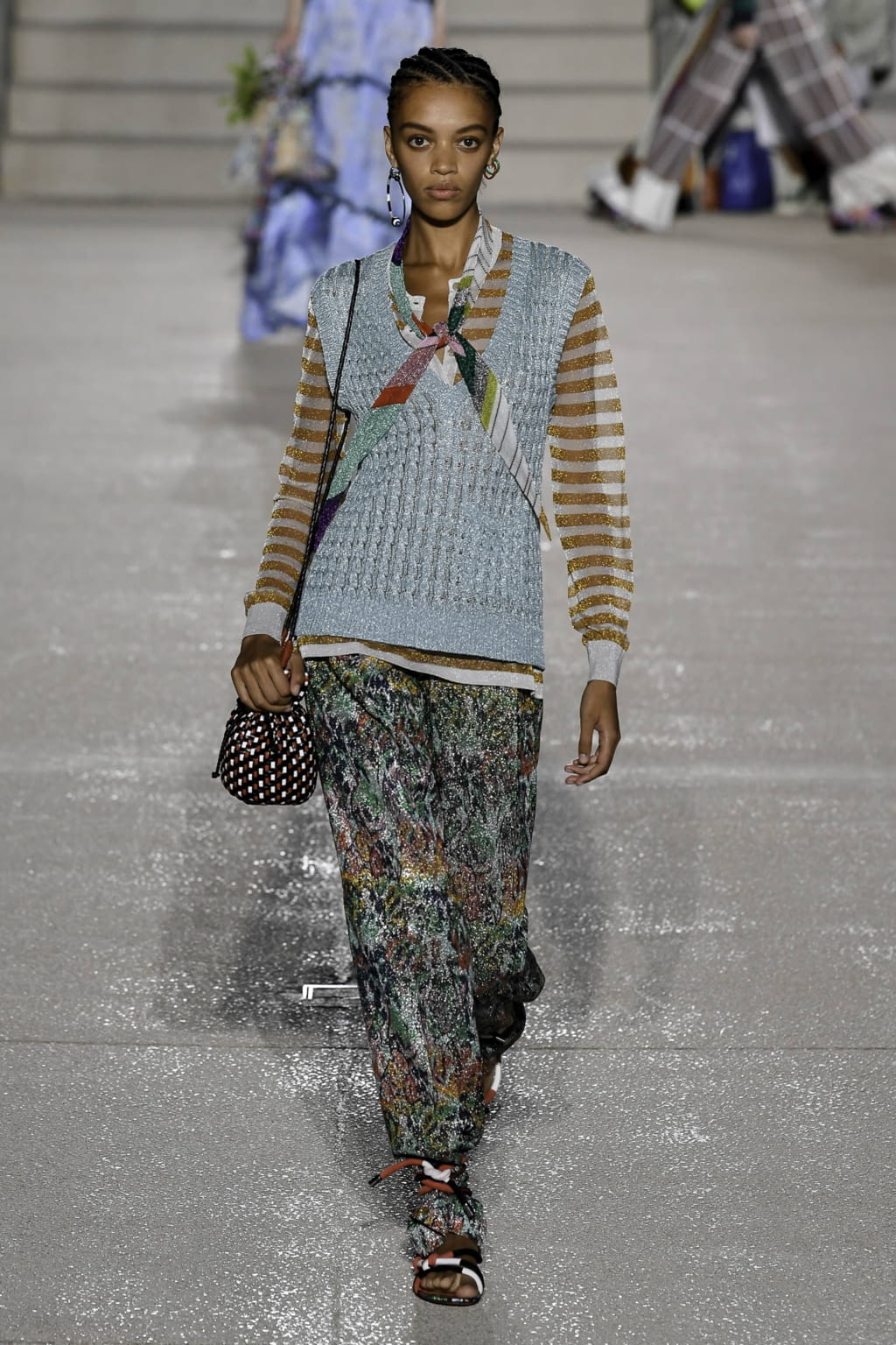Fashion Week Milan Spring/Summer 2020 look 13 from the Missoni collection 女装