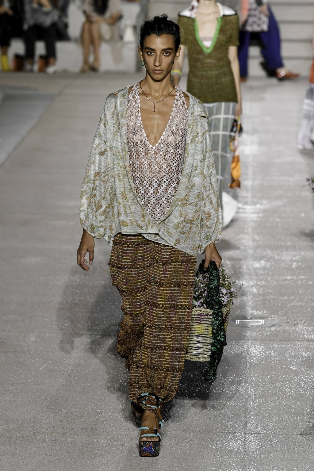 Fashion Week Milan Spring/Summer 2020 look 46 from the Missoni collection 女装