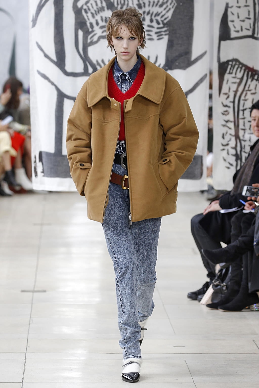 Fashion Week Paris Fall/Winter 2018 look 3 from the Miu Miu collection 女装