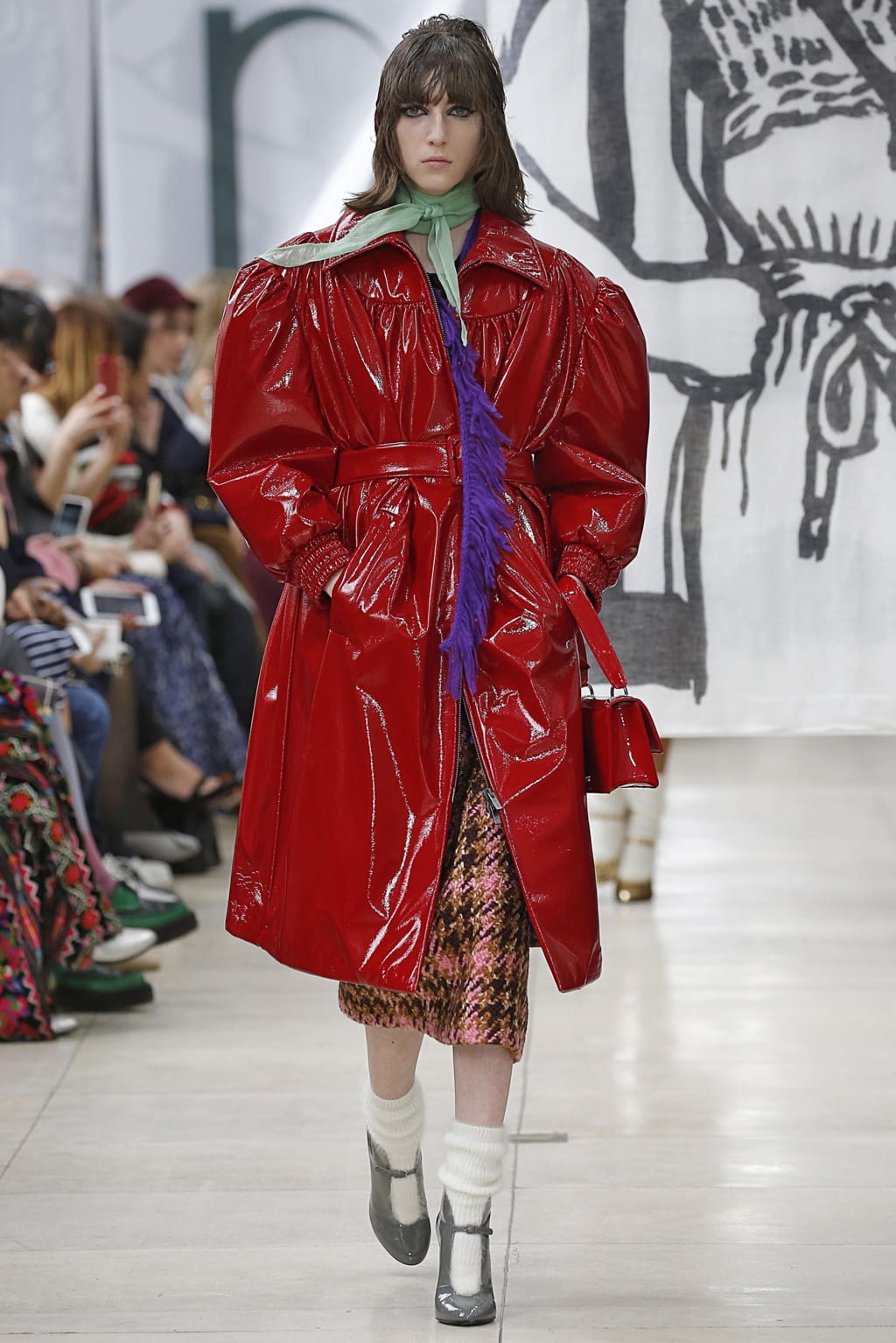 Fashion Week Paris Fall/Winter 2018 look 19 from the Miu Miu collection 女装