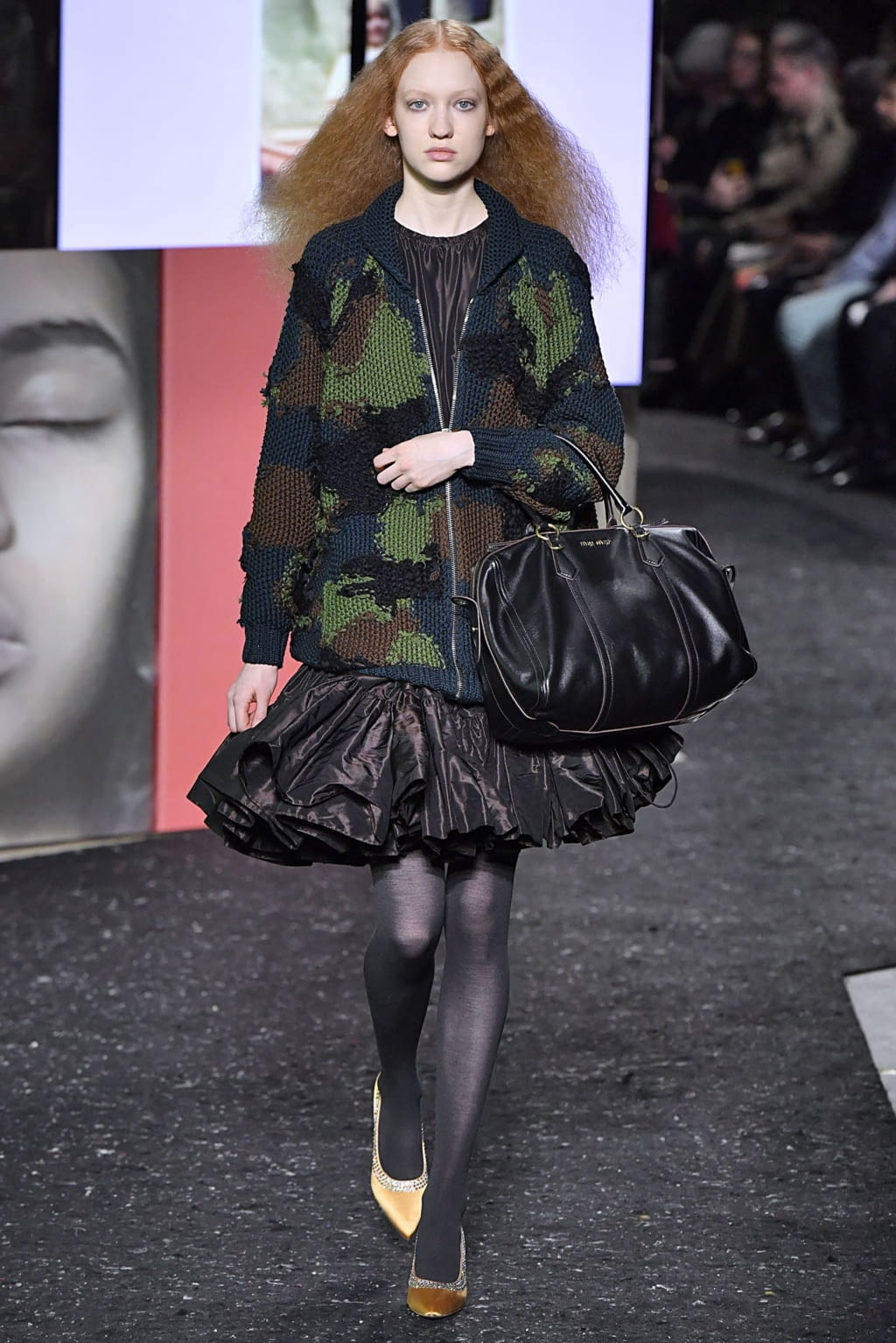 Fashion Week Paris Fall/Winter 2019 look 44 de la collection Miu Miu womenswear