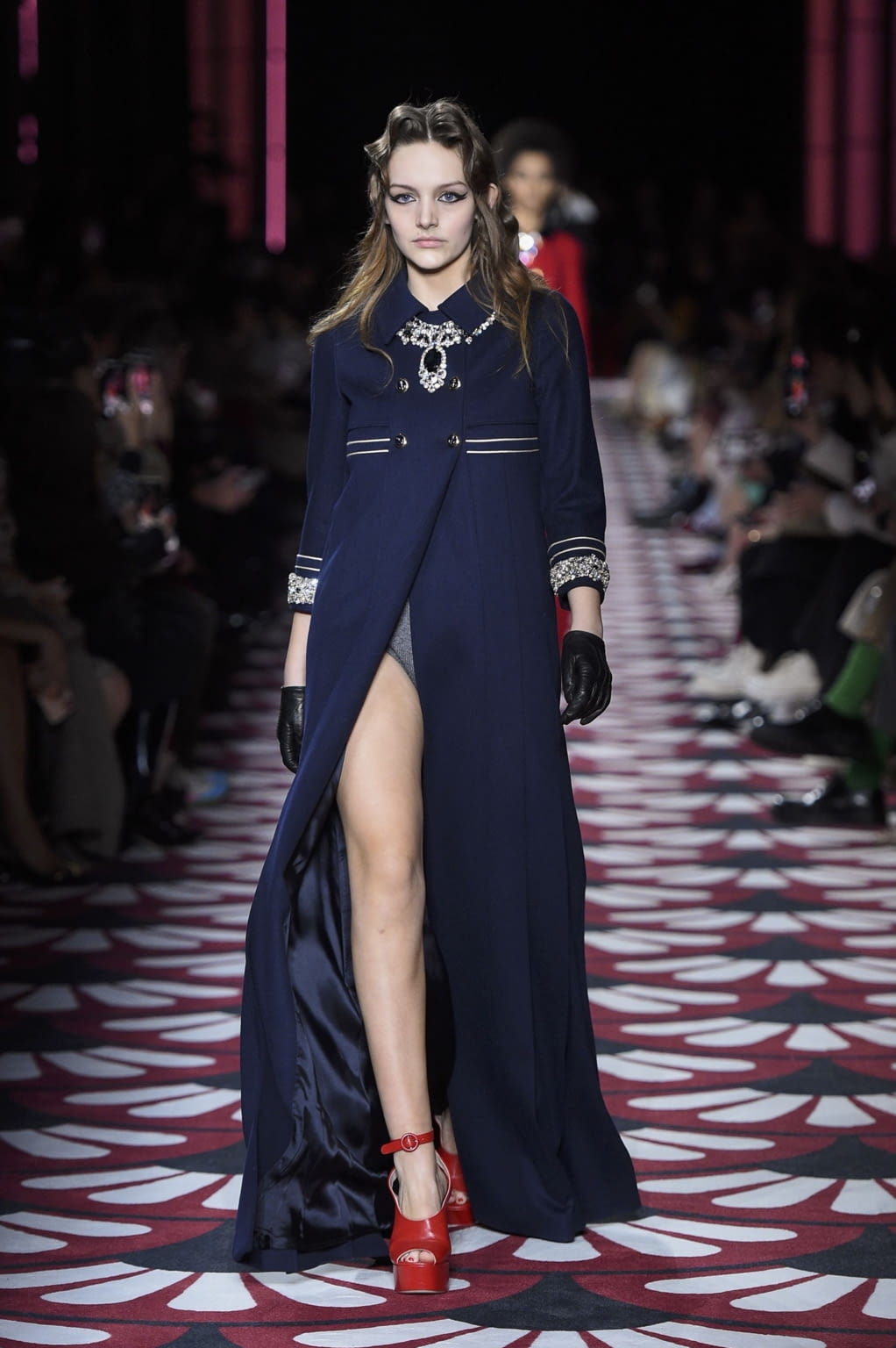 Fashion Week Paris Fall/Winter 2020 look 49 from the Miu Miu collection womenswear