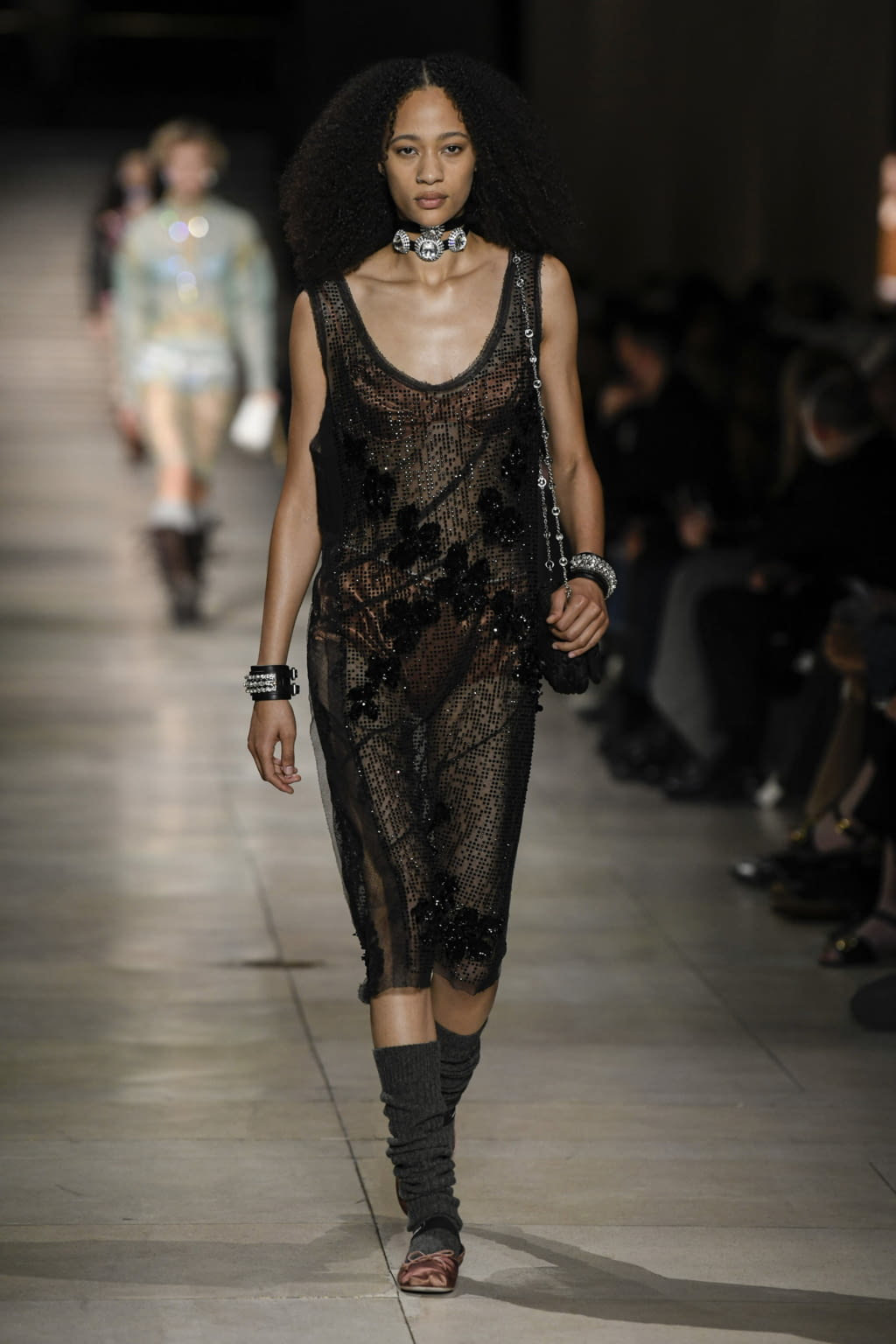 Fashion Week Paris Fall/Winter 2022 look 45 from the Miu Miu collection womenswear