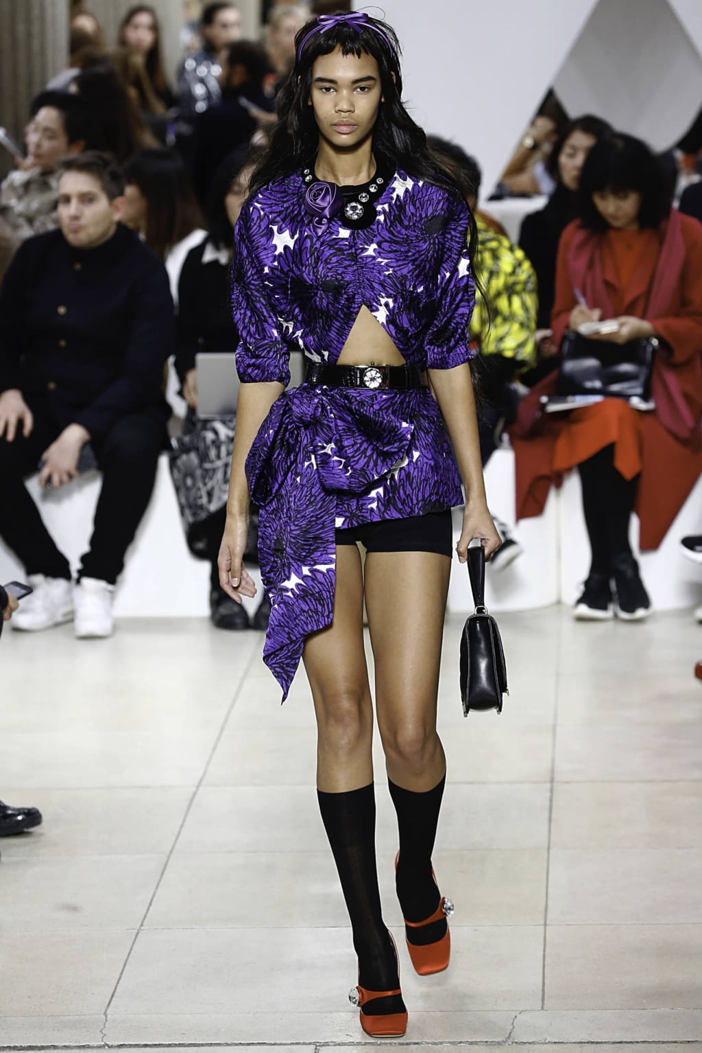 Fashion Week Paris Spring/Summer 2019 look 22 from the Miu Miu collection womenswear