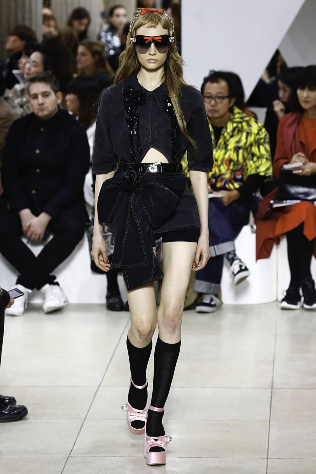 Fashion Week Paris Spring/Summer 2019 look 39 from the Miu Miu collection womenswear