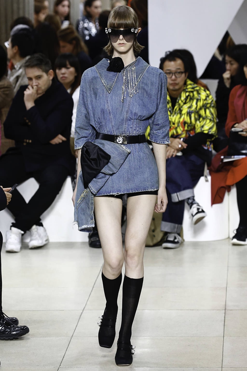 Fashion Week Paris Spring/Summer 2019 look 44 from the Miu Miu collection womenswear
