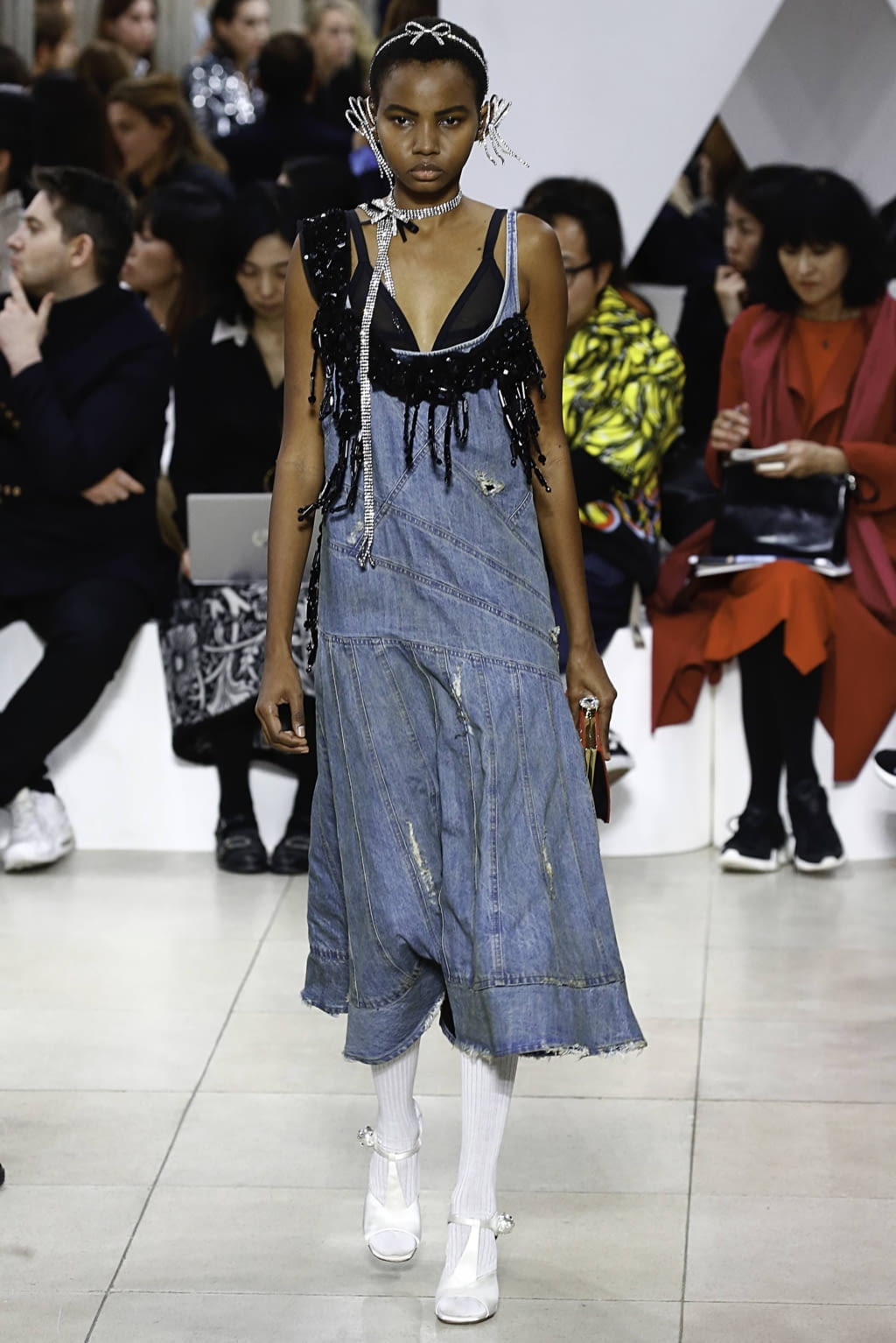 Fashion Week Paris Spring/Summer 2019 look 45 from the Miu Miu collection 女装