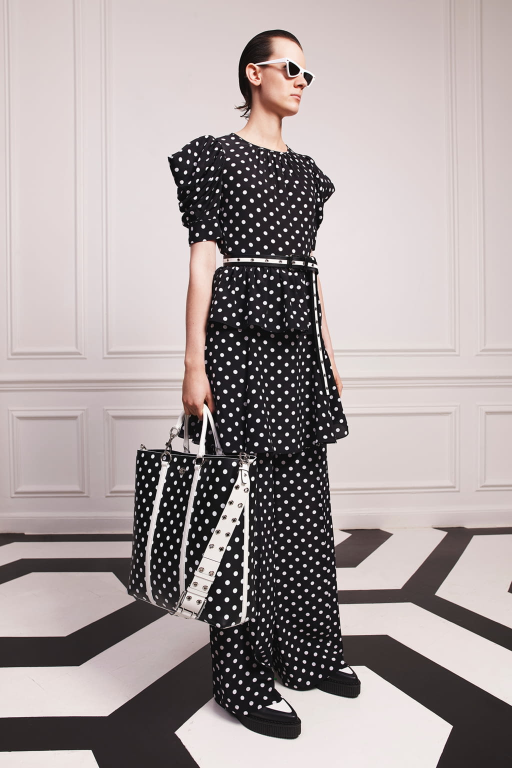 Fashion Week New York Resort 2020 look 12 de la collection Michael Kors Collection womenswear