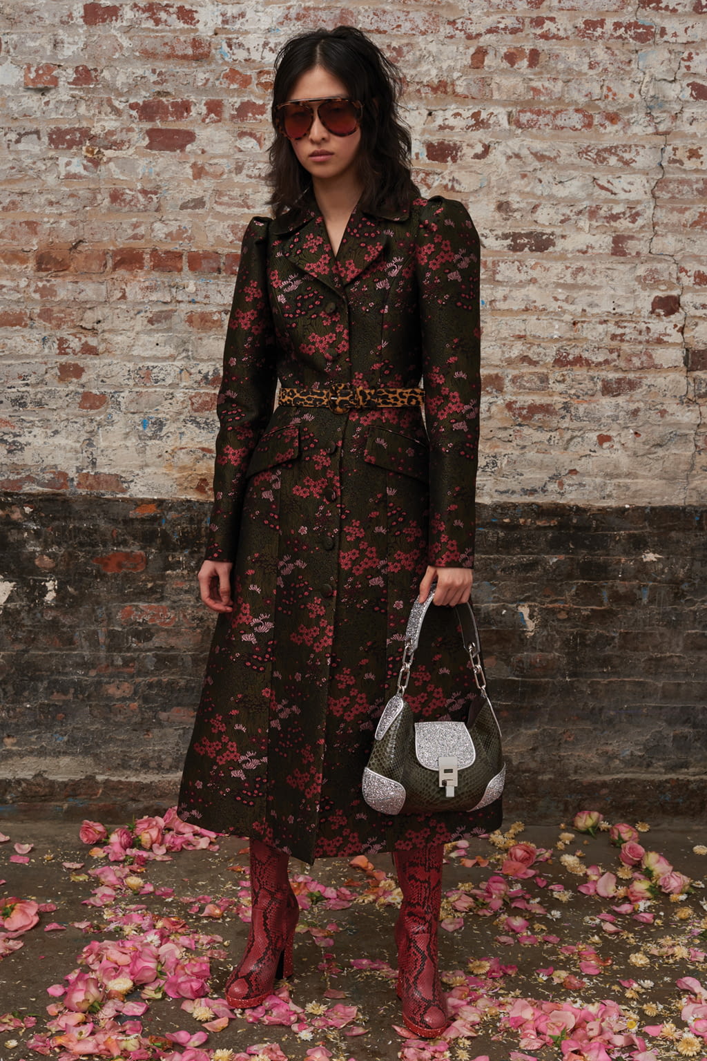 Fashion Week New York Pre-Fall 2019 look 10 de la collection Michael Kors Collection womenswear