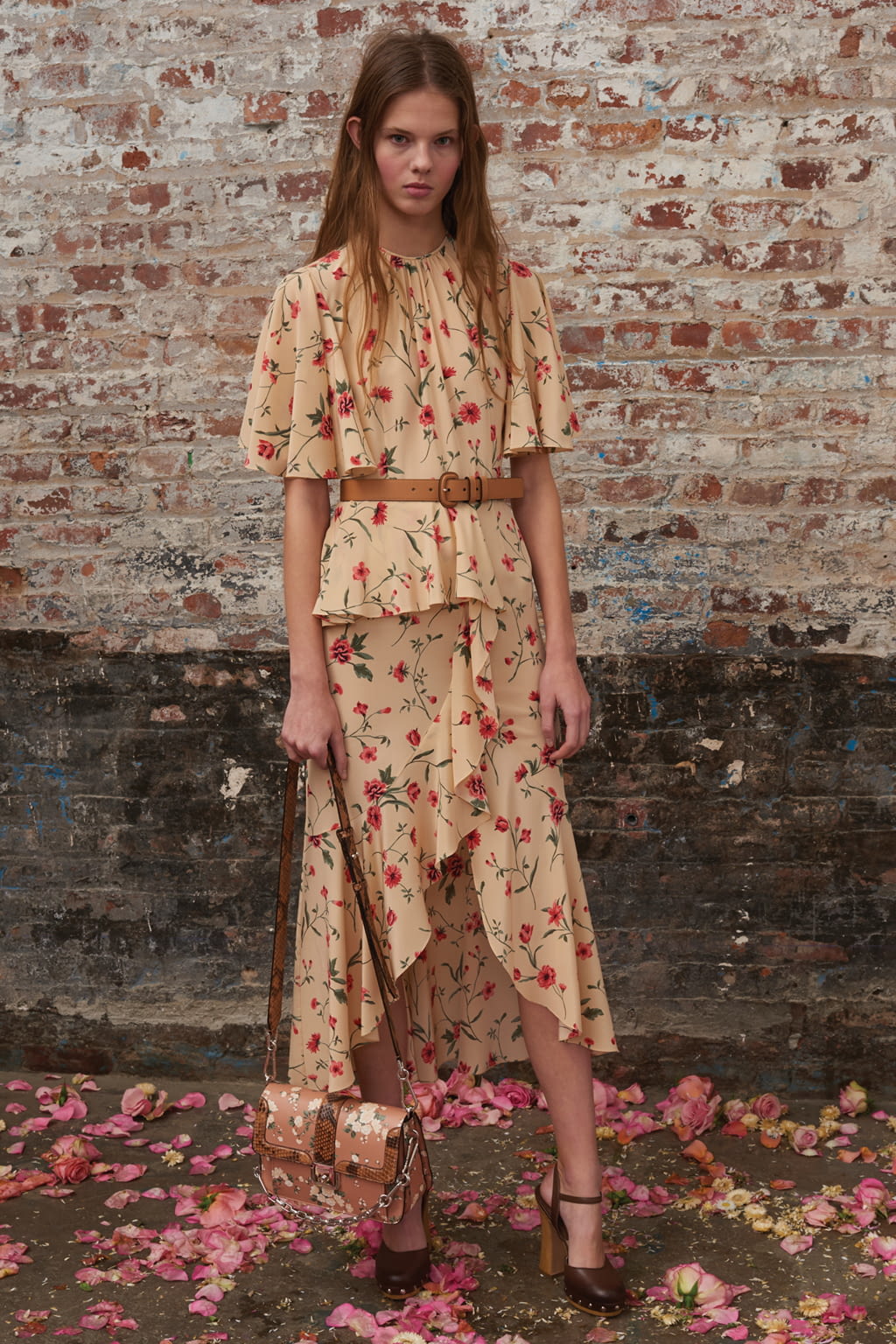 Fashion Week New York Pre-Fall 2019 look 14 de la collection Michael Kors Collection womenswear