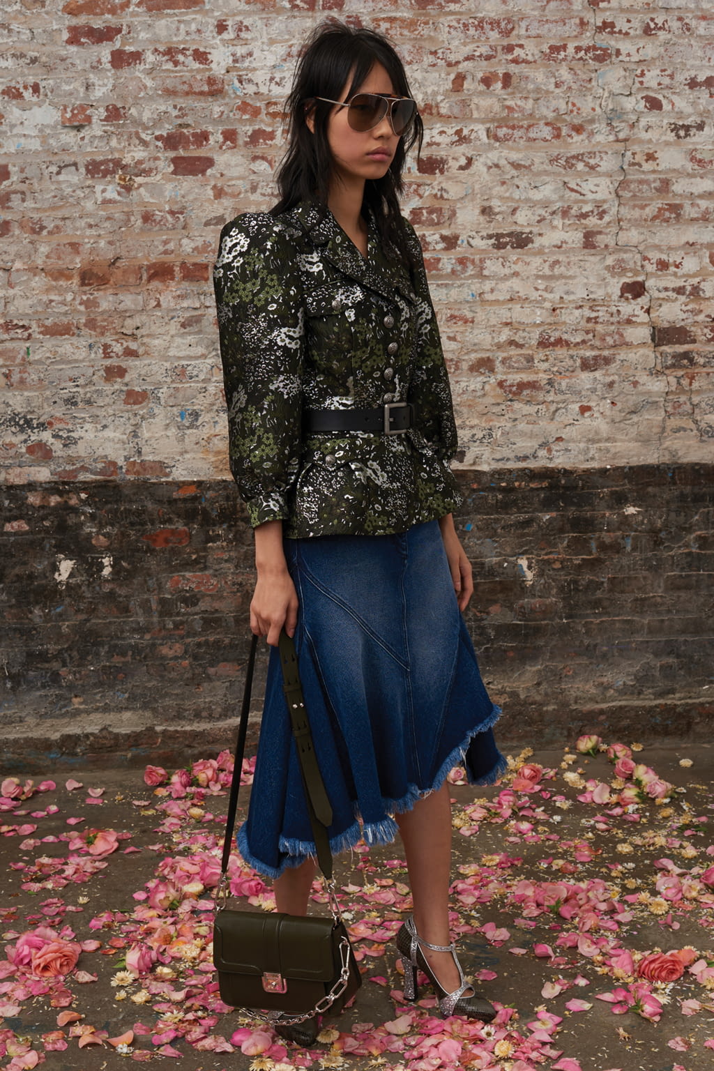 Fashion Week New York Pre-Fall 2019 look 18 de la collection Michael Kors Collection womenswear