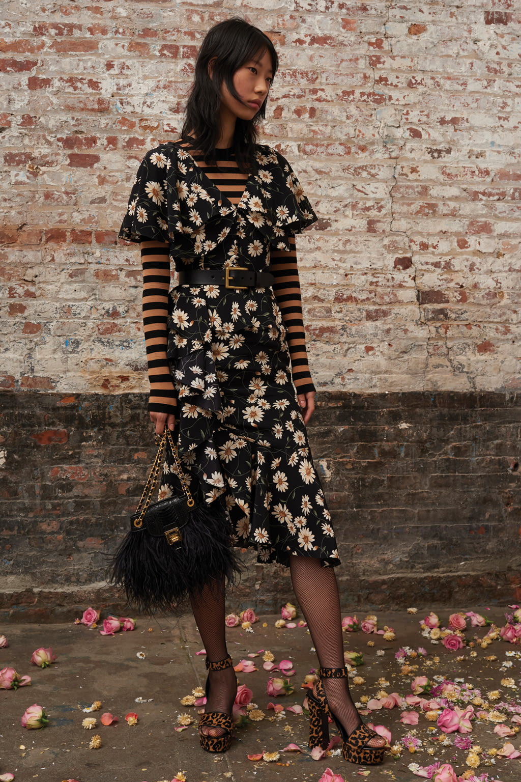 Fashion Week New York Pre-Fall 2019 look 30 de la collection Michael Kors Collection womenswear