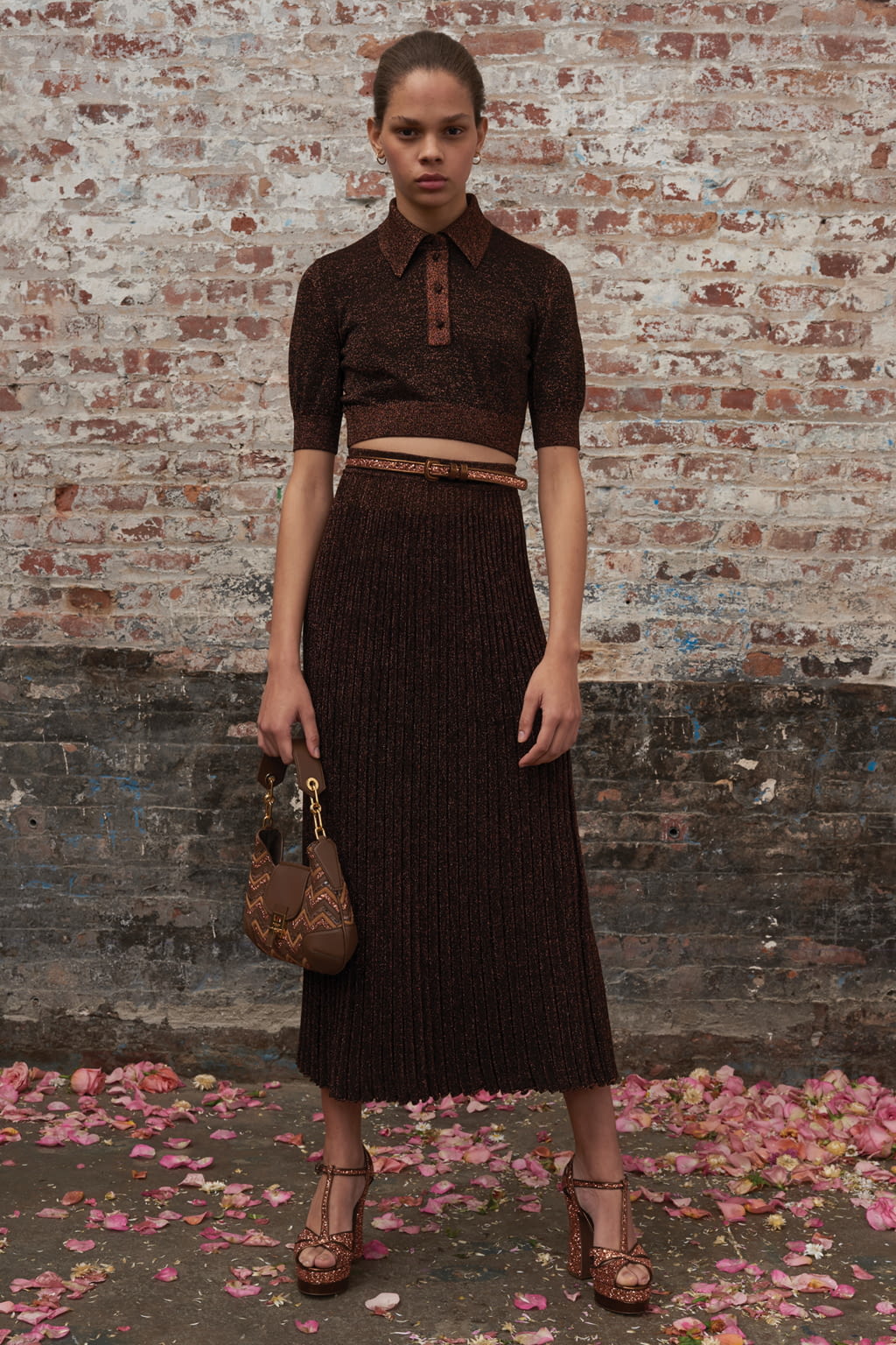 Fashion Week New York Pre-Fall 2019 look 31 from the Michael Kors Collection collection womenswear