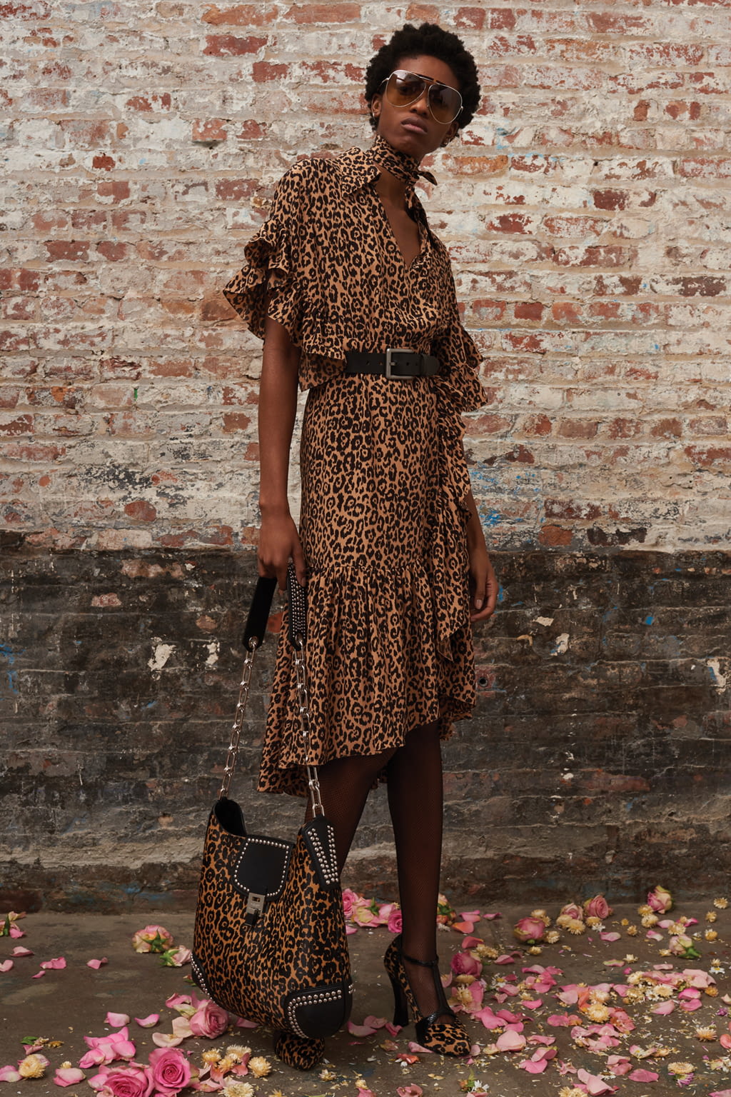 Fashion Week New York Pre-Fall 2019 look 35 de la collection Michael Kors Collection womenswear