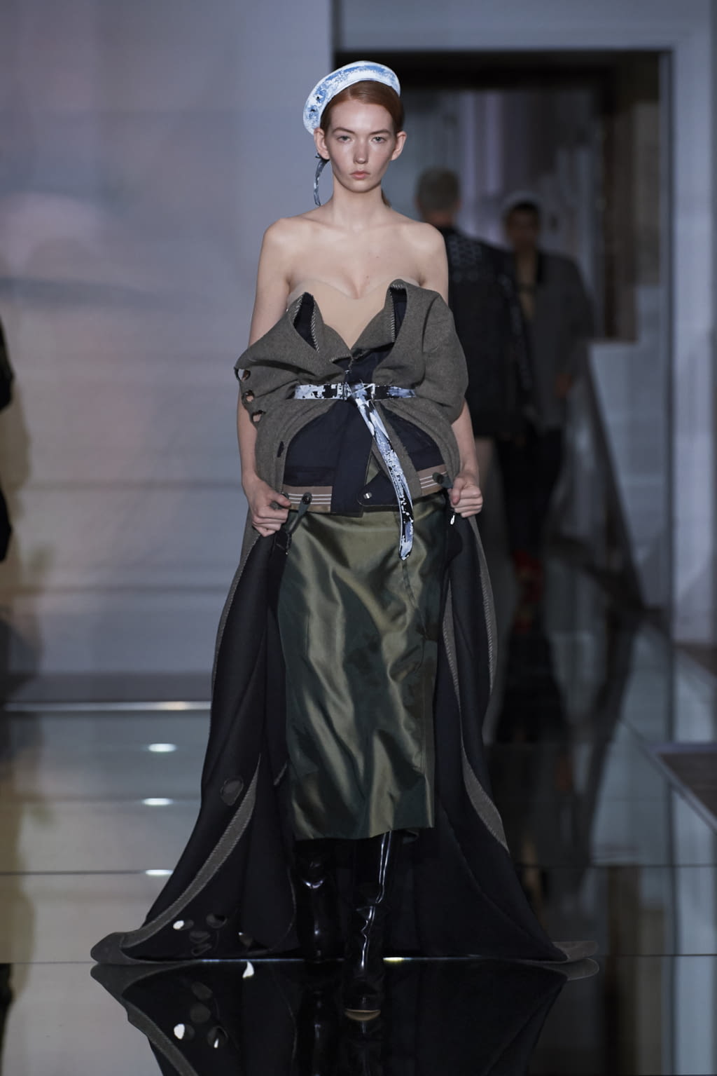 Fashion Week Paris Fall/Winter 2019 look 5 from the Maison Margiela collection 高级定制
