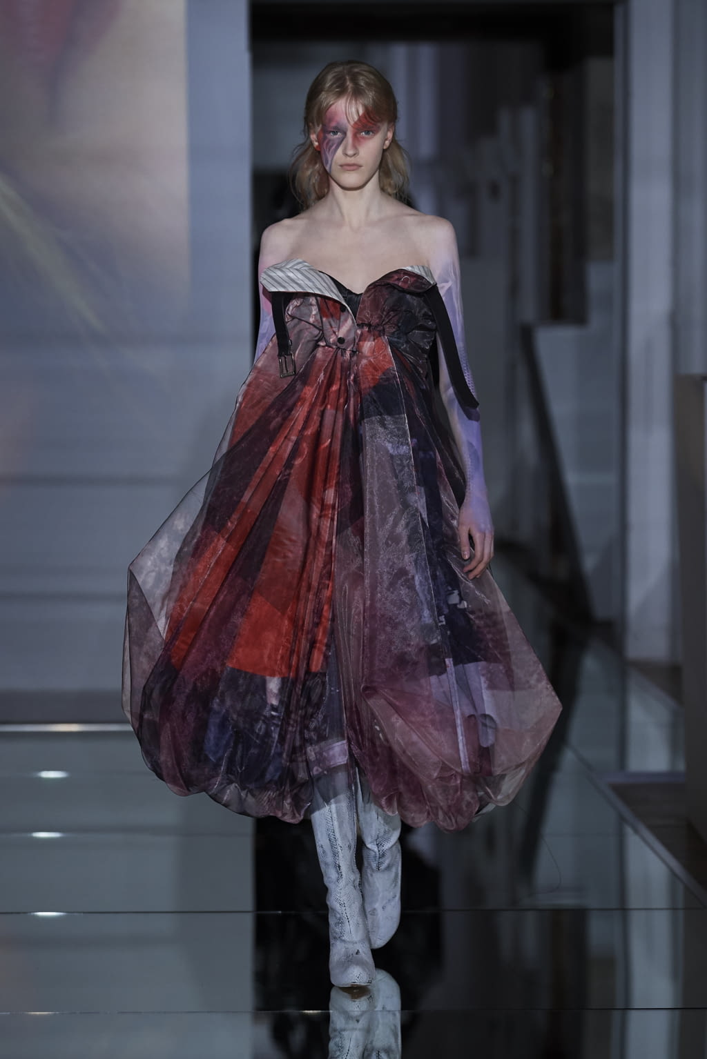 Fashion Week Paris Fall/Winter 2019 look 21 de la collection Maison Margiela couture