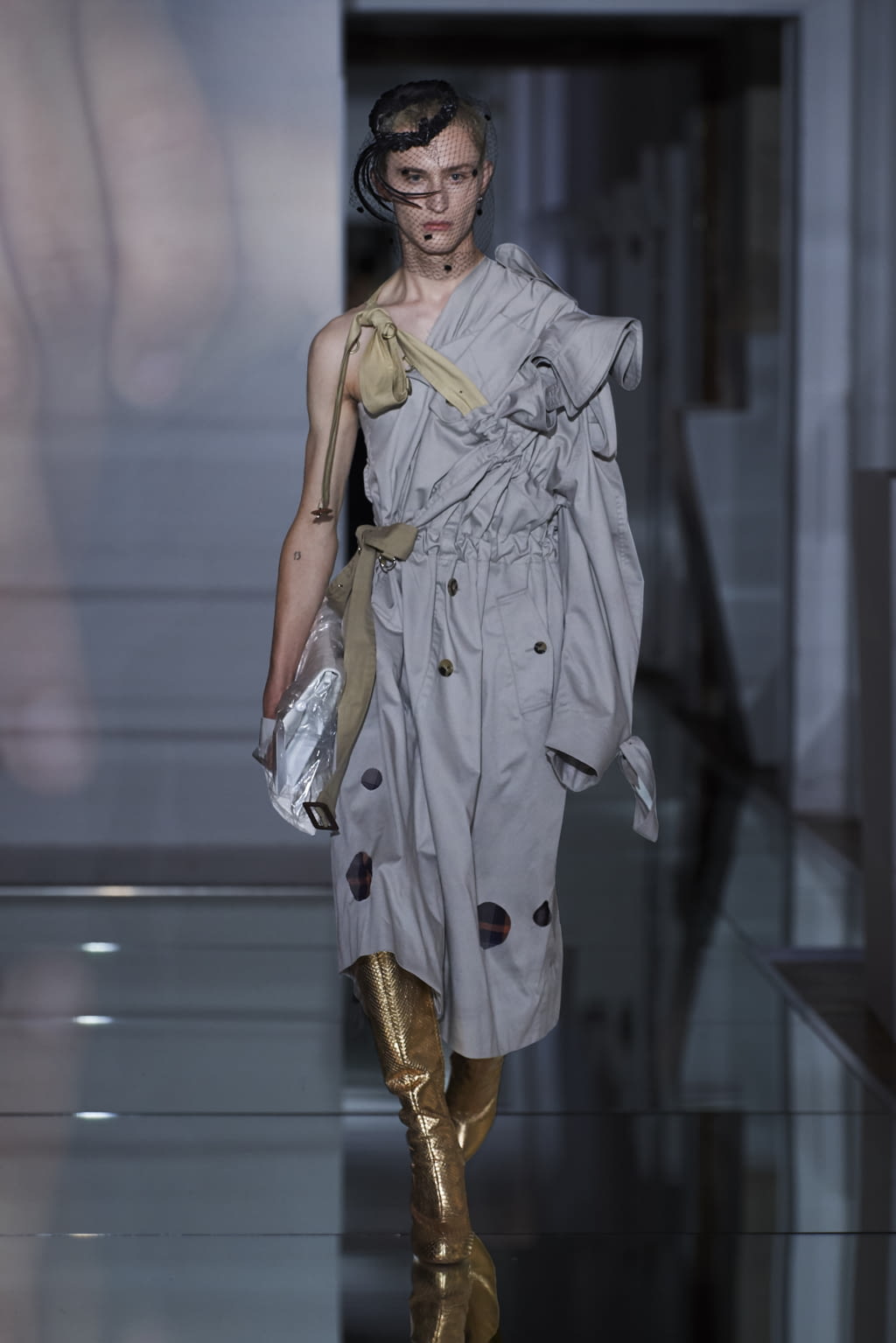 Fashion Week Paris Fall/Winter 2019 look 26 from the Maison Margiela collection 高级定制
