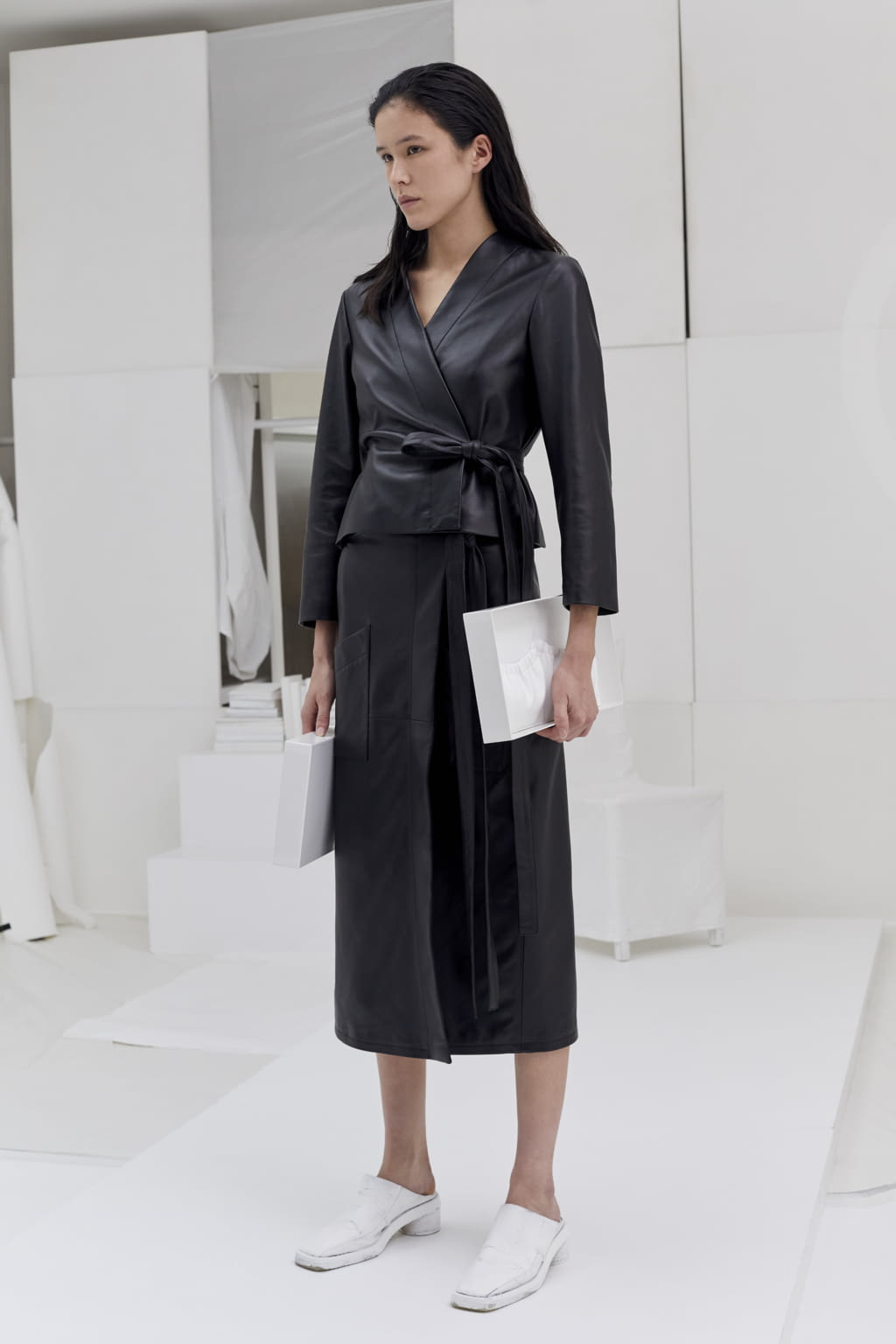 Fashion Week London Pre-Fall 2021 look 12 from the MM6 Maison Margiela collection womenswear