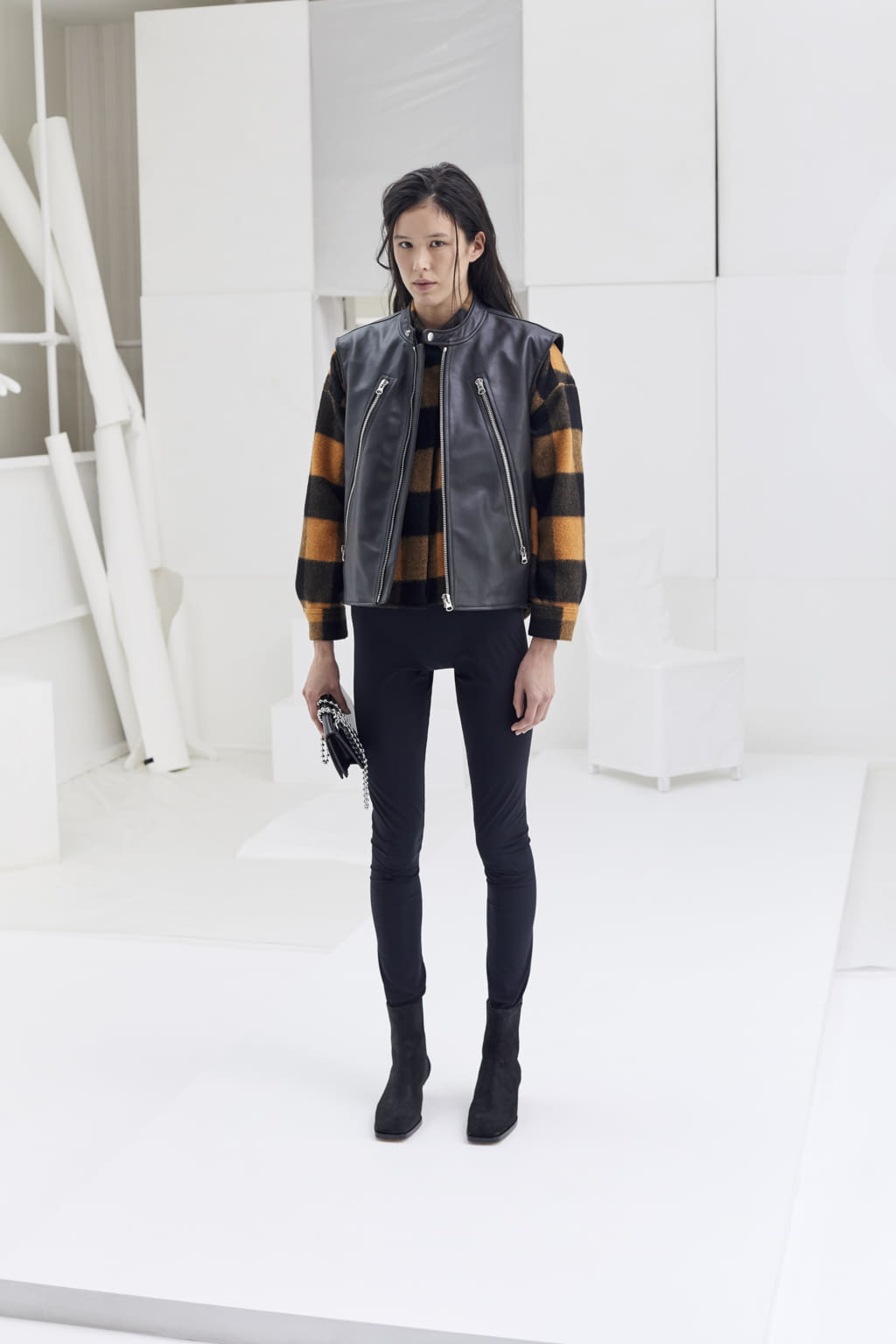 Fashion Week London Pre-Fall 2021 look 5 from the MM6 collection womenswear