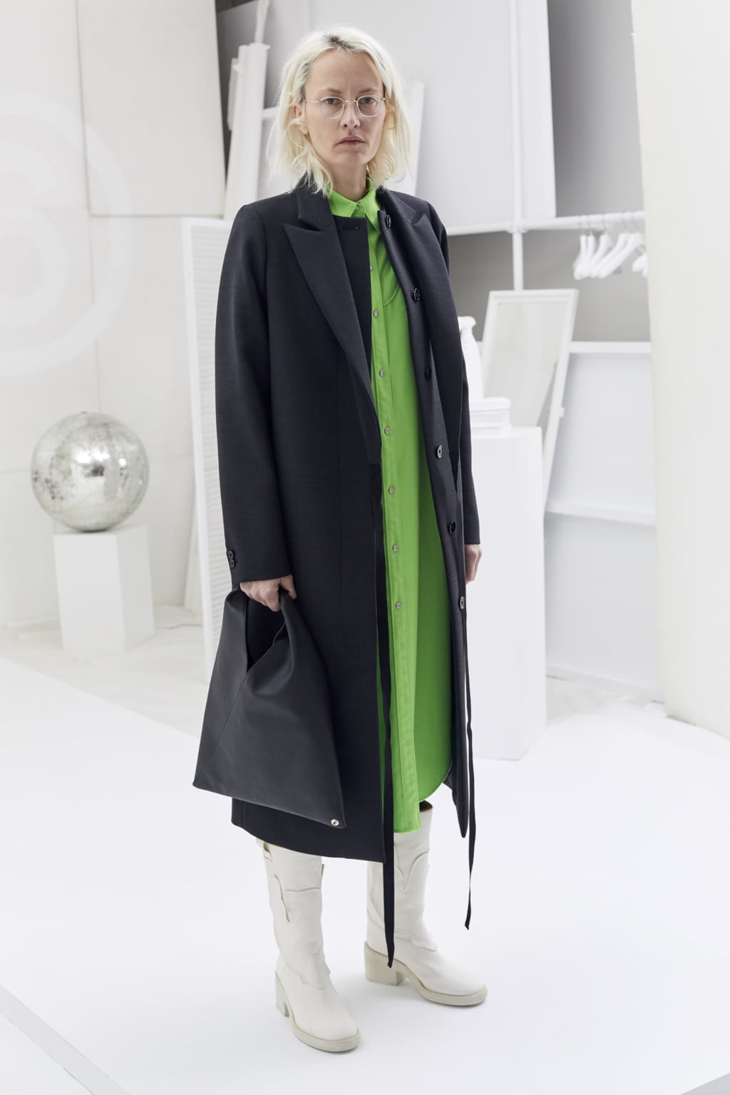 Fashion Week London Pre-Fall 2021 look 8 from the MM6 collection womenswear