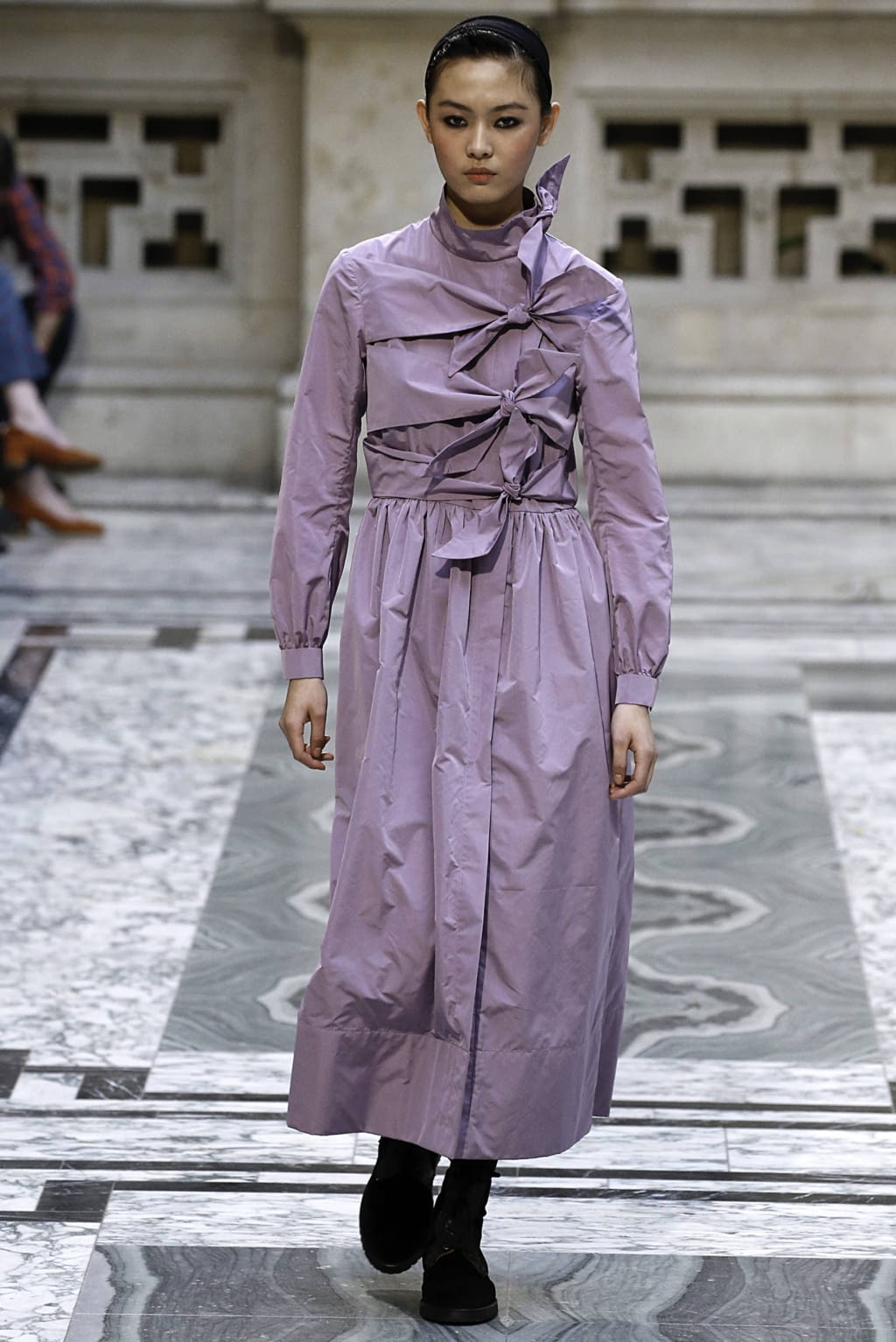 Fashion Week London Fall/Winter 2019 look 26 from the Molly Goddard collection womenswear