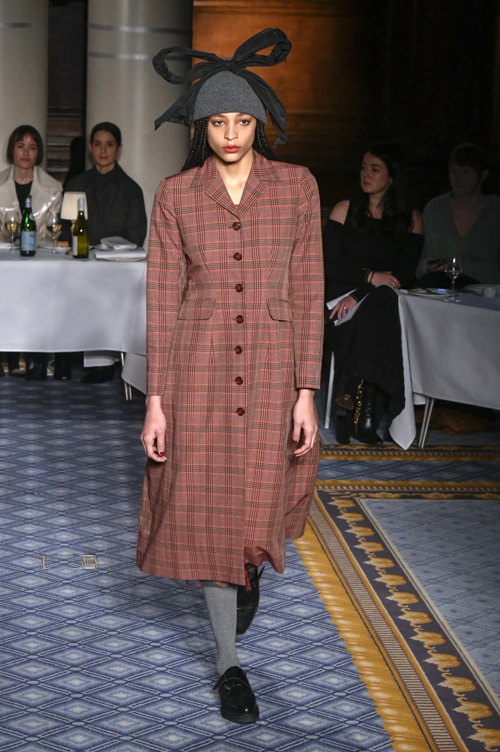 Fashion Week London Fall/Winter 2020 look 14 from the Molly Goddard collection womenswear