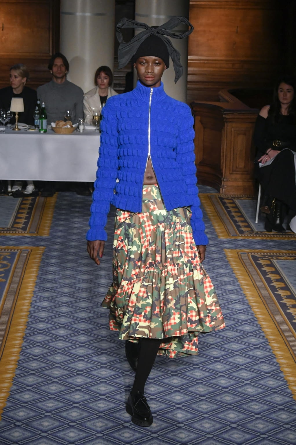 Fashion Week London Fall/Winter 2020 look 22 from the Molly Goddard collection womenswear