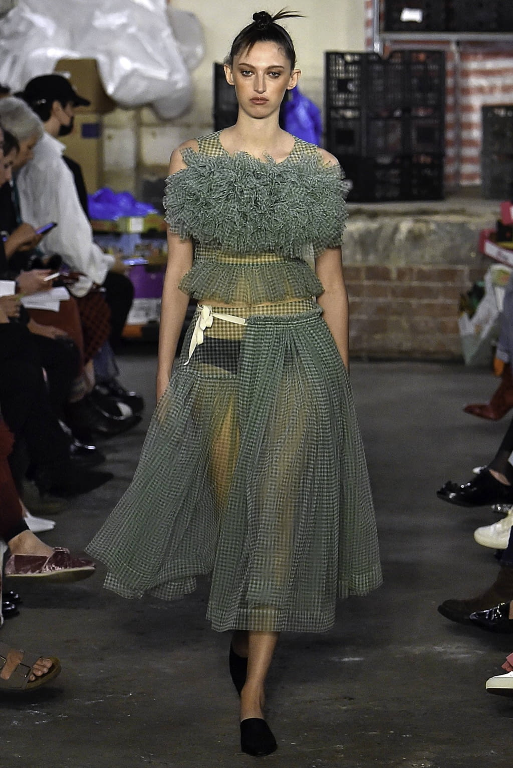 Fashion Week London Spring/Summer 2019 look 29 de la collection Molly Goddard womenswear