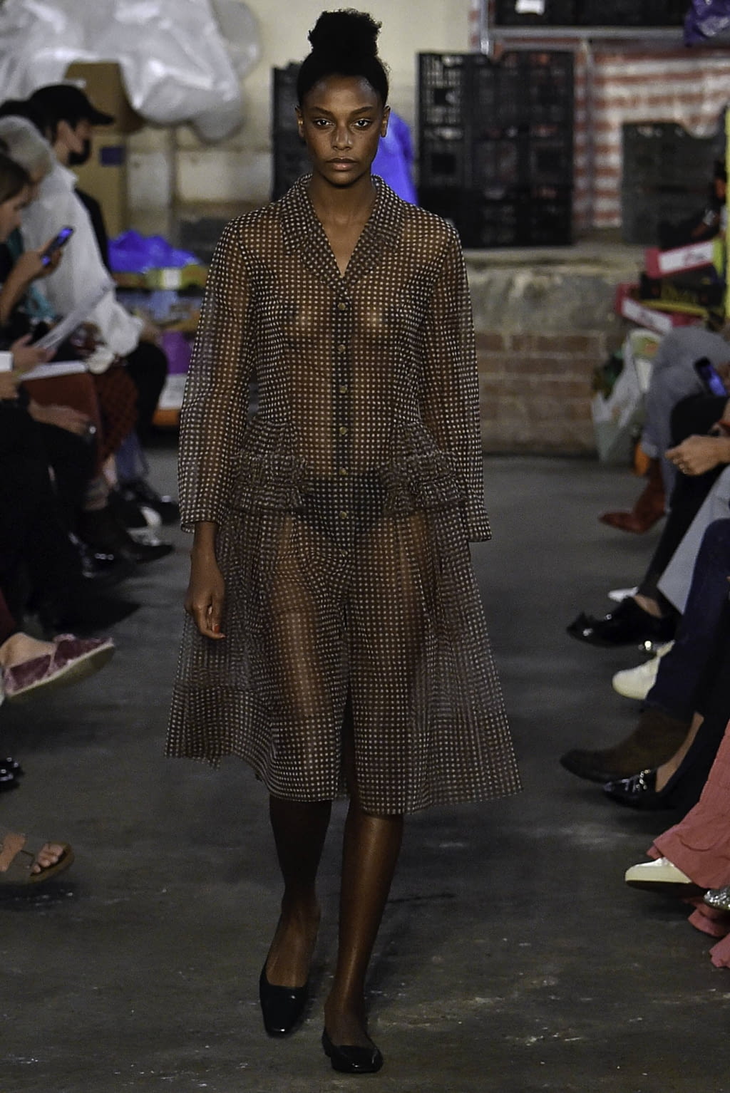 Fashion Week London Spring/Summer 2019 look 31 from the Molly Goddard collection womenswear