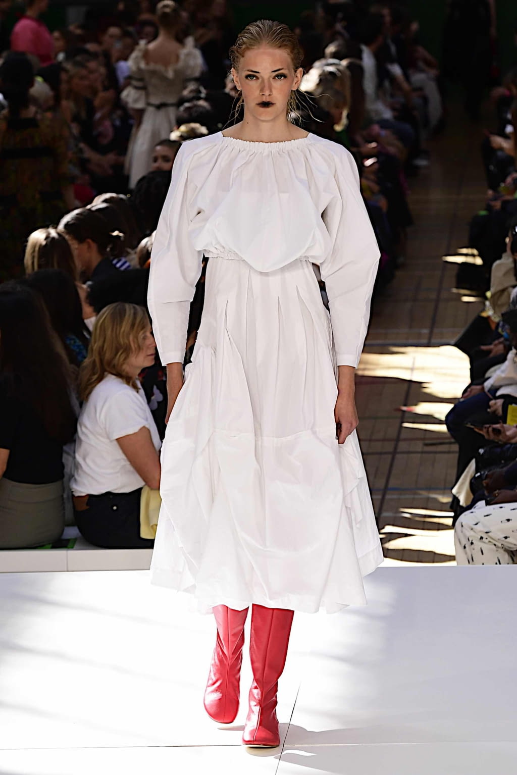 Fashion Week London Spring/Summer 2020 look 17 from the Molly Goddard collection womenswear