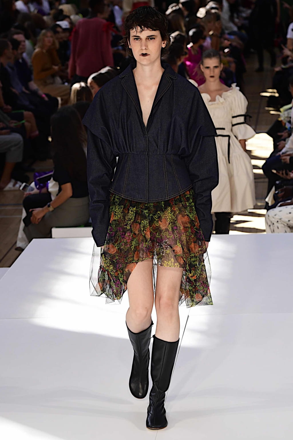 Fashion Week London Spring/Summer 2020 look 20 de la collection Molly Goddard womenswear