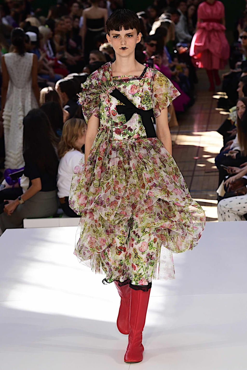 Fashion Week London Spring/Summer 2020 look 21 de la collection Molly Goddard womenswear