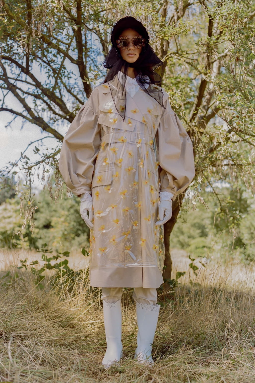 Fashion Week Milan Spring/Summer 2019 look 2 from the 4 Moncler Simone Rocha collection womenswear