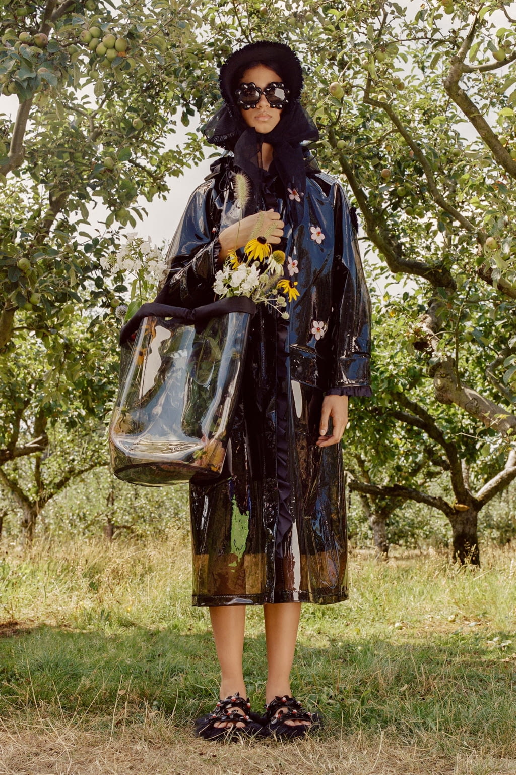 Fashion Week Milan Spring/Summer 2019 look 4 from the 4 Moncler Simone Rocha collection womenswear