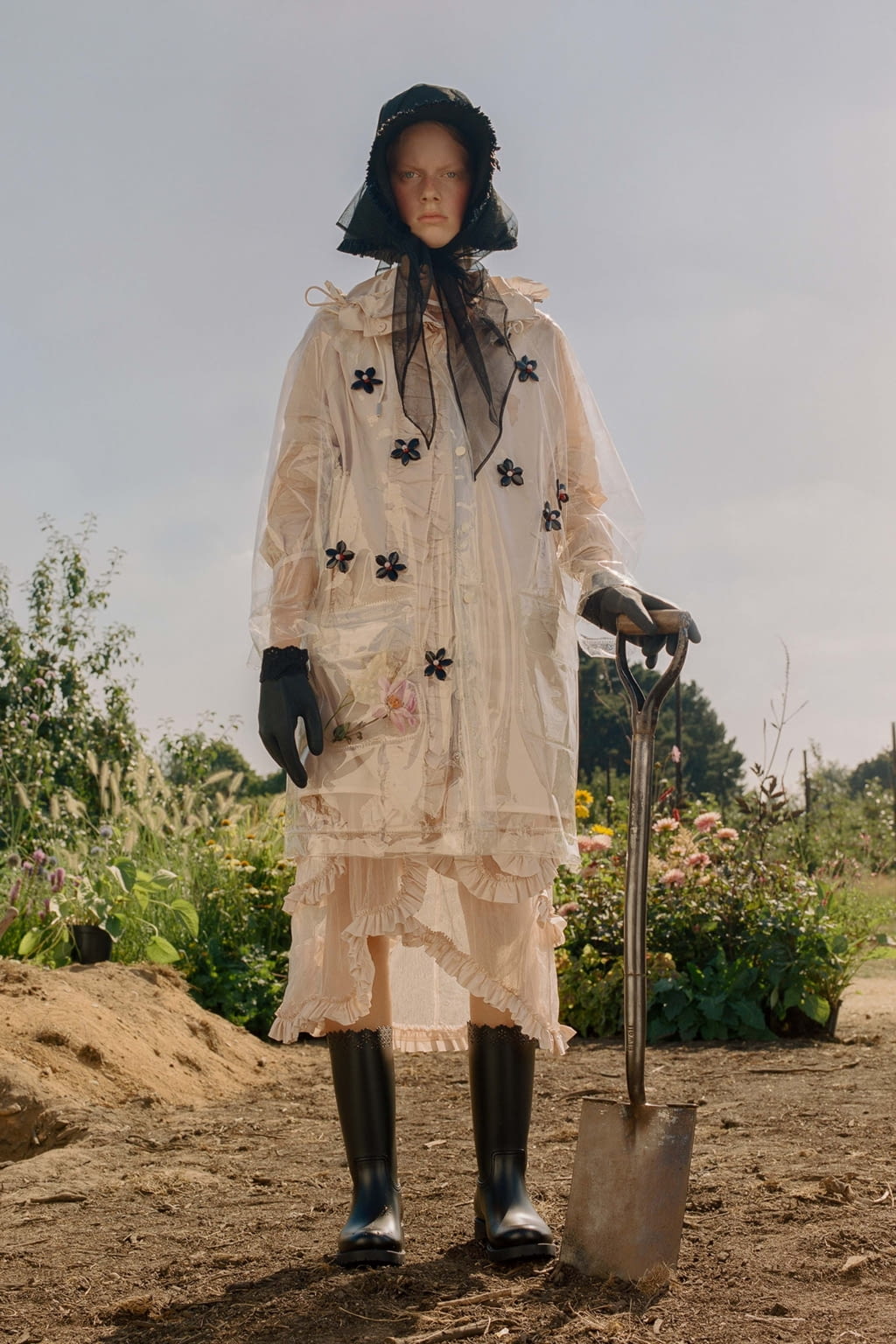Fashion Week Milan Spring/Summer 2019 look 5 from the 4 Moncler Simone Rocha collection womenswear