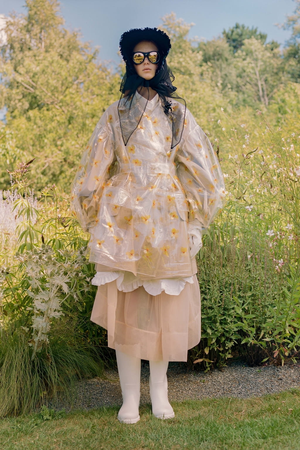Fashion Week Milan Spring/Summer 2019 look 8 from the 4 Moncler Simone Rocha collection womenswear