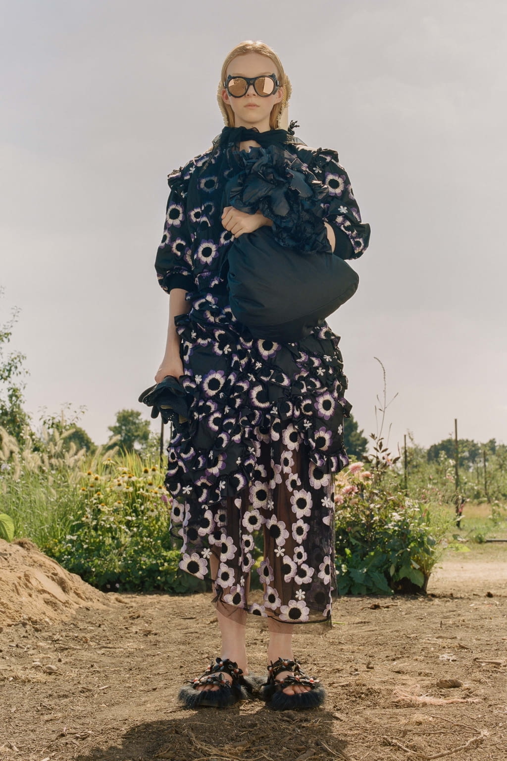 Fashion Week Milan Spring/Summer 2019 look 13 de la collection 4 Moncler Simone Rocha womenswear