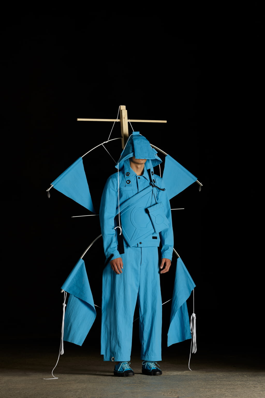 Fashion Week Milan Spring/Summer 2019 look 3 de la collection 5 Moncler Craig Green menswear