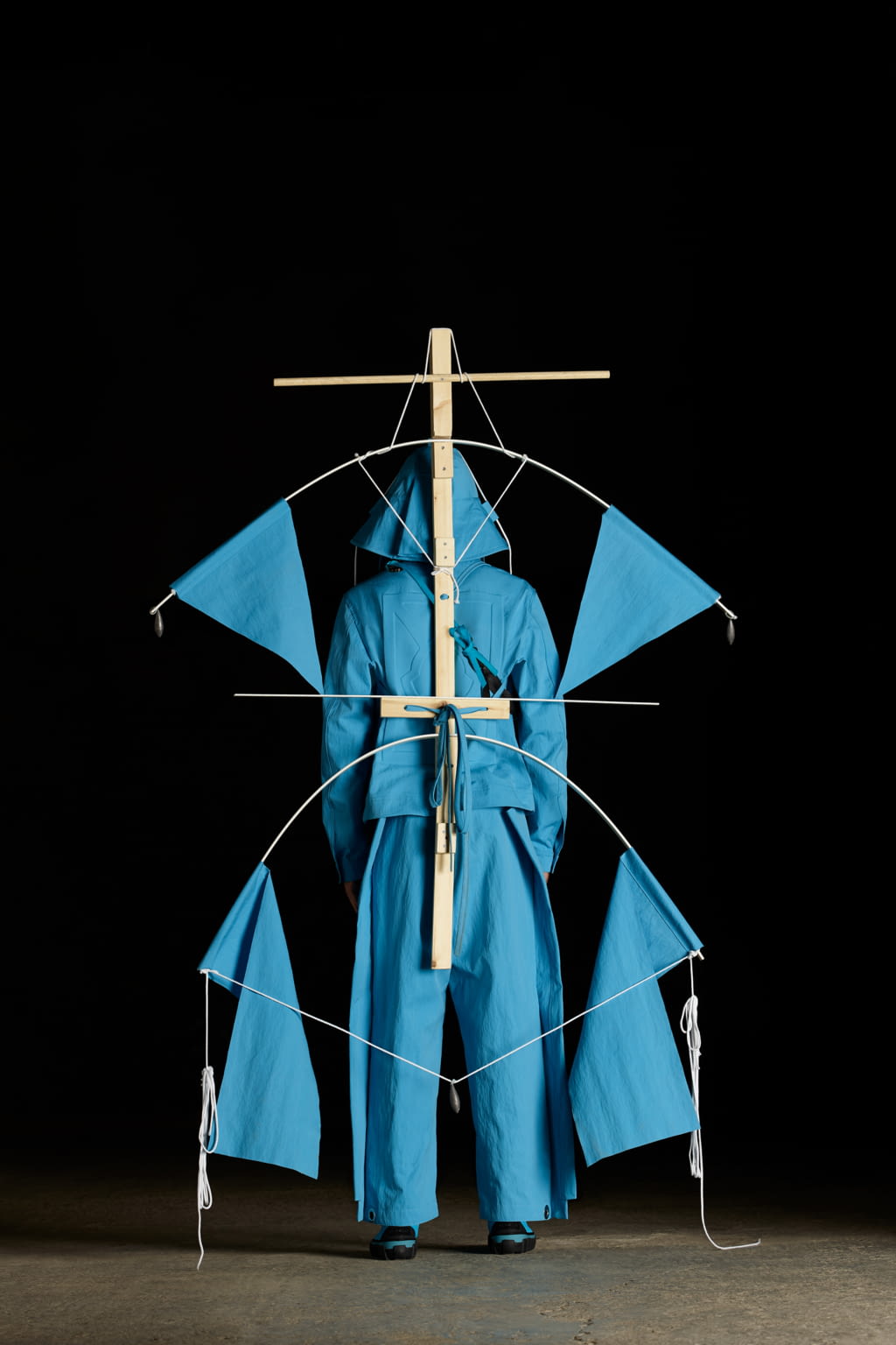 Fashion Week Milan Spring/Summer 2019 look 4 de la collection 5 Moncler Craig Green menswear