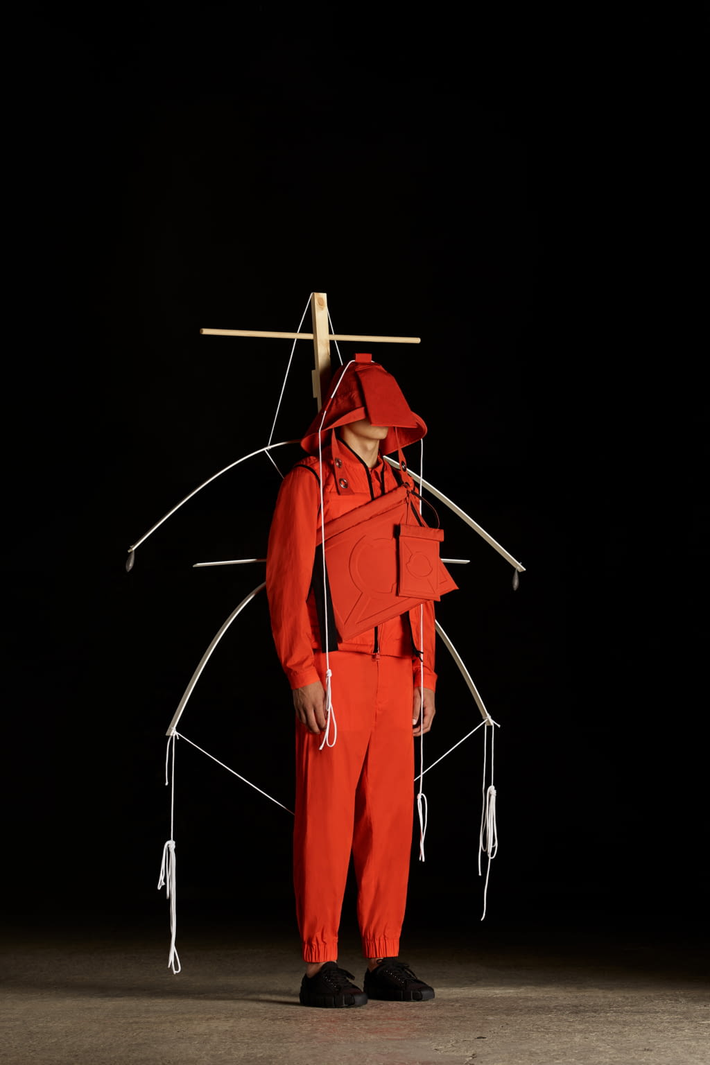 Fashion Week Milan Spring/Summer 2019 look 7 de la collection 5 Moncler Craig Green menswear