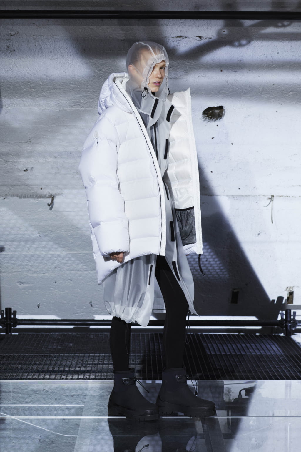 Fashion Week Milan Fall/Winter 2019 look 43 from the Moncler Genius collection 男装